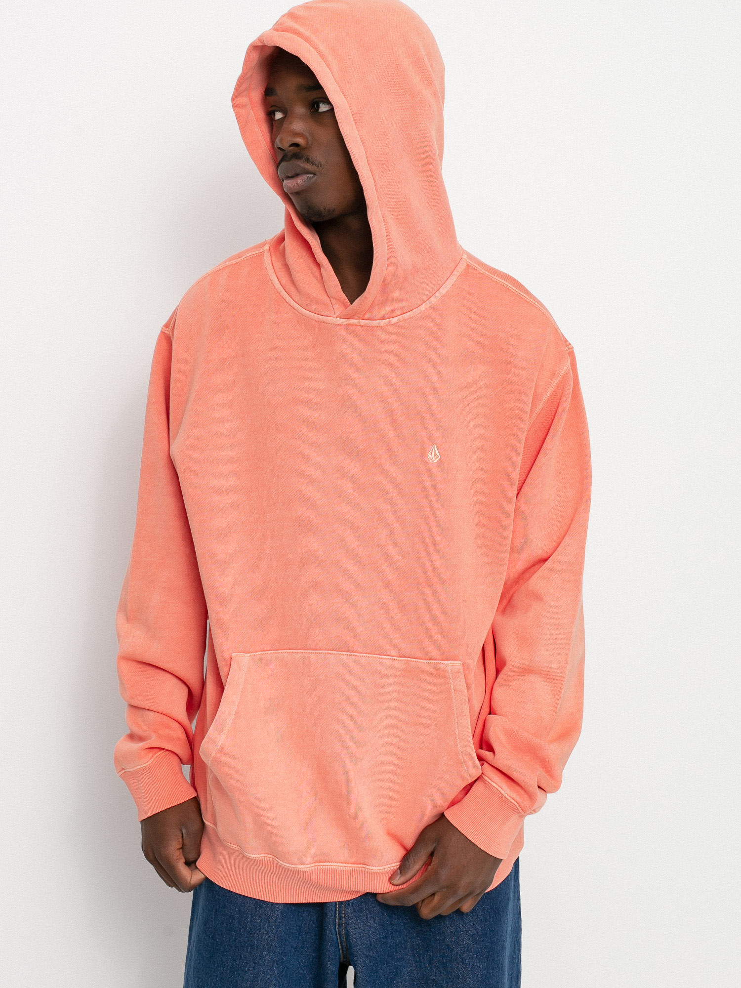 Mikina s kapucí Volcom Flowscillator HD (desert sand)