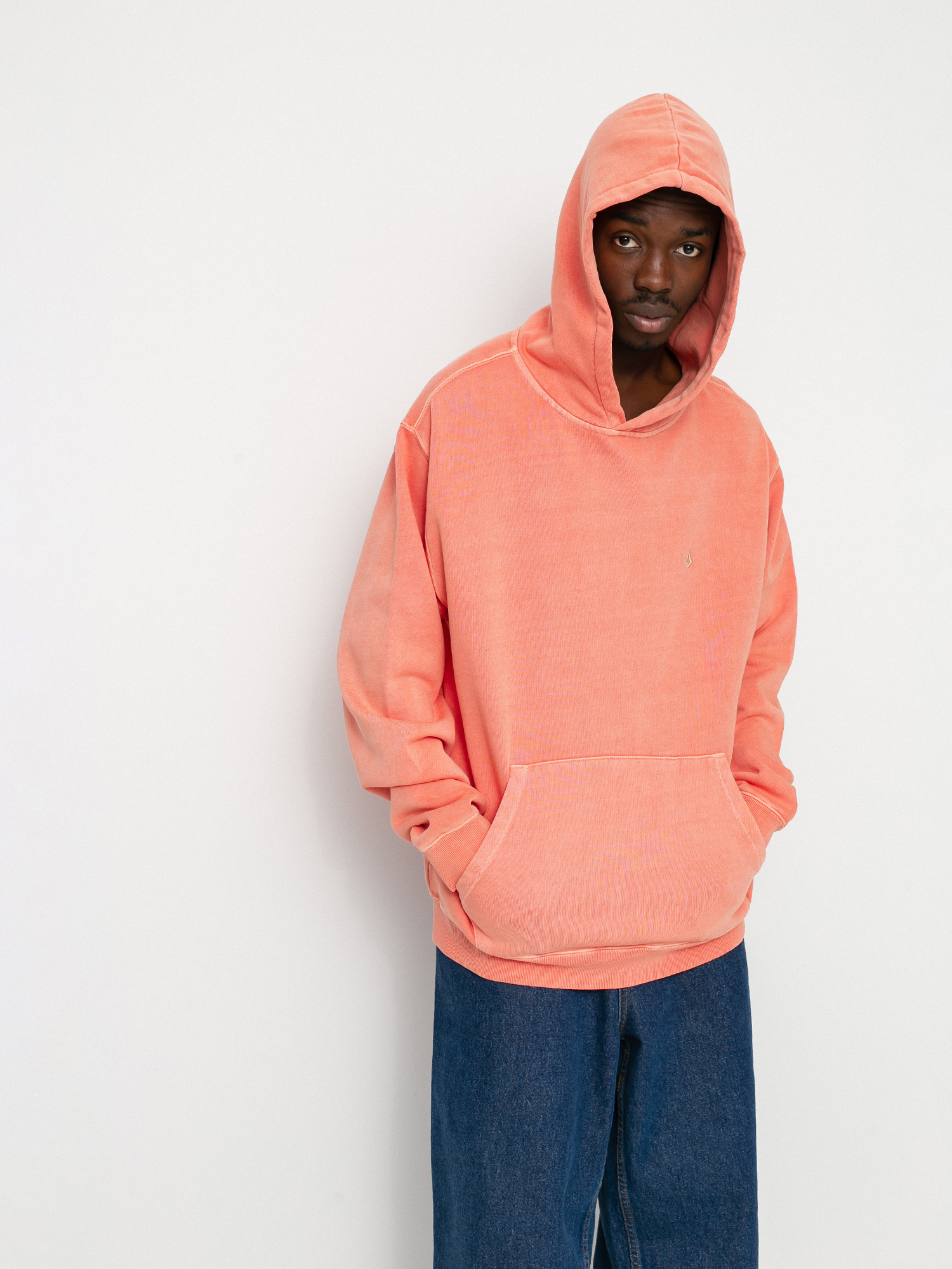 Mikina s kapucí Volcom Flowscillator HD (desert sand)