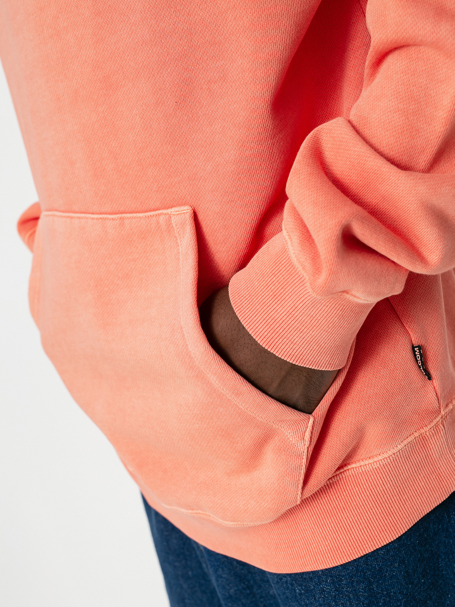 Mikina s kapucí Volcom Flowscillator HD (desert sand)