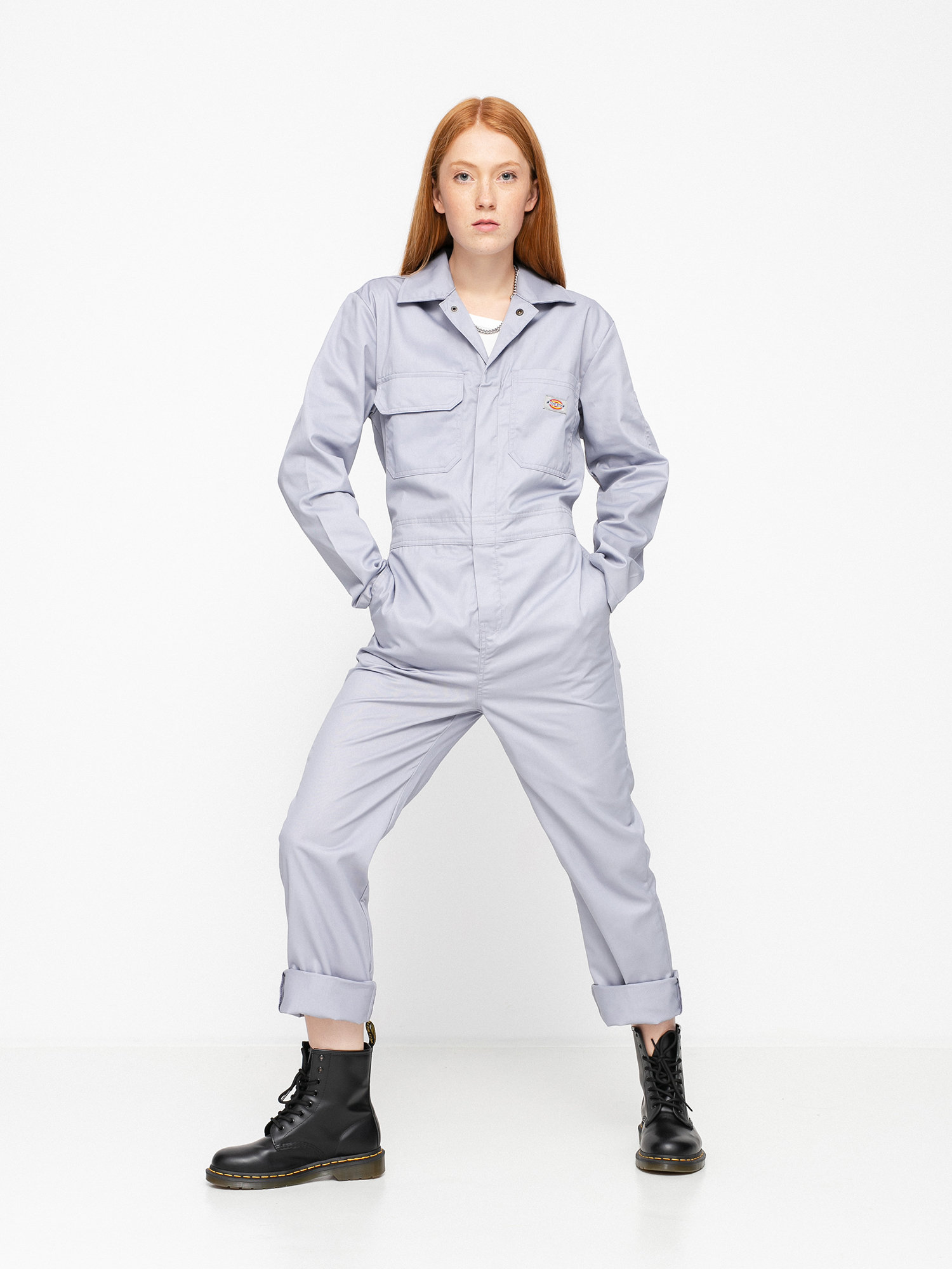 Dámský Kombinéza Dickies Haughton (lilac gray)