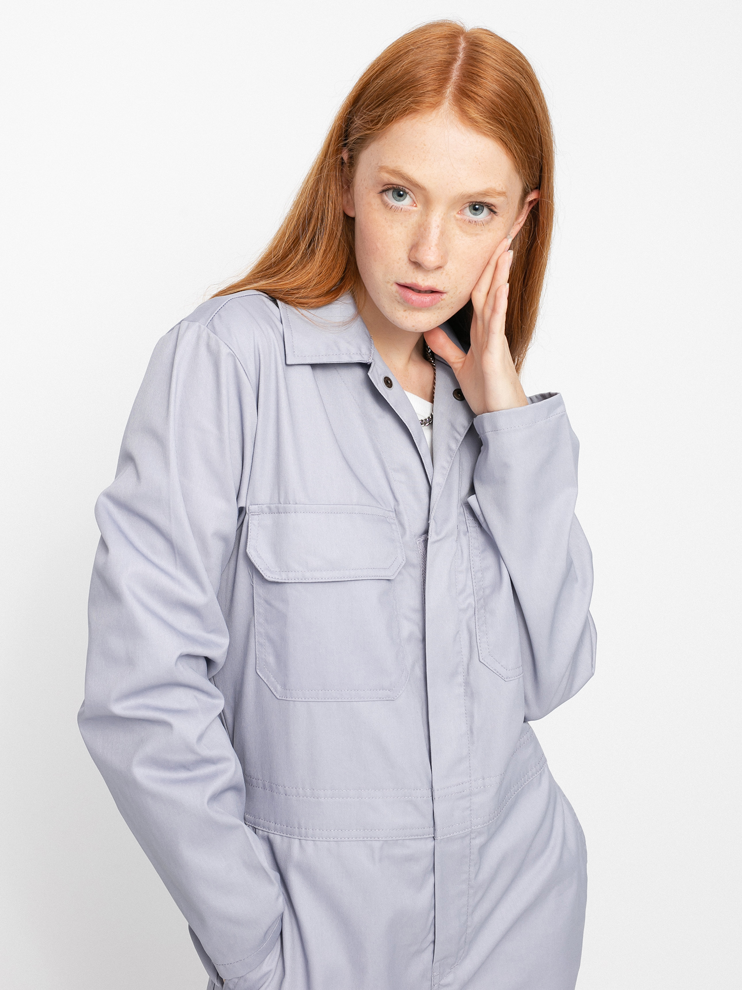 Dámský Kombinéza Dickies Haughton (lilac gray)