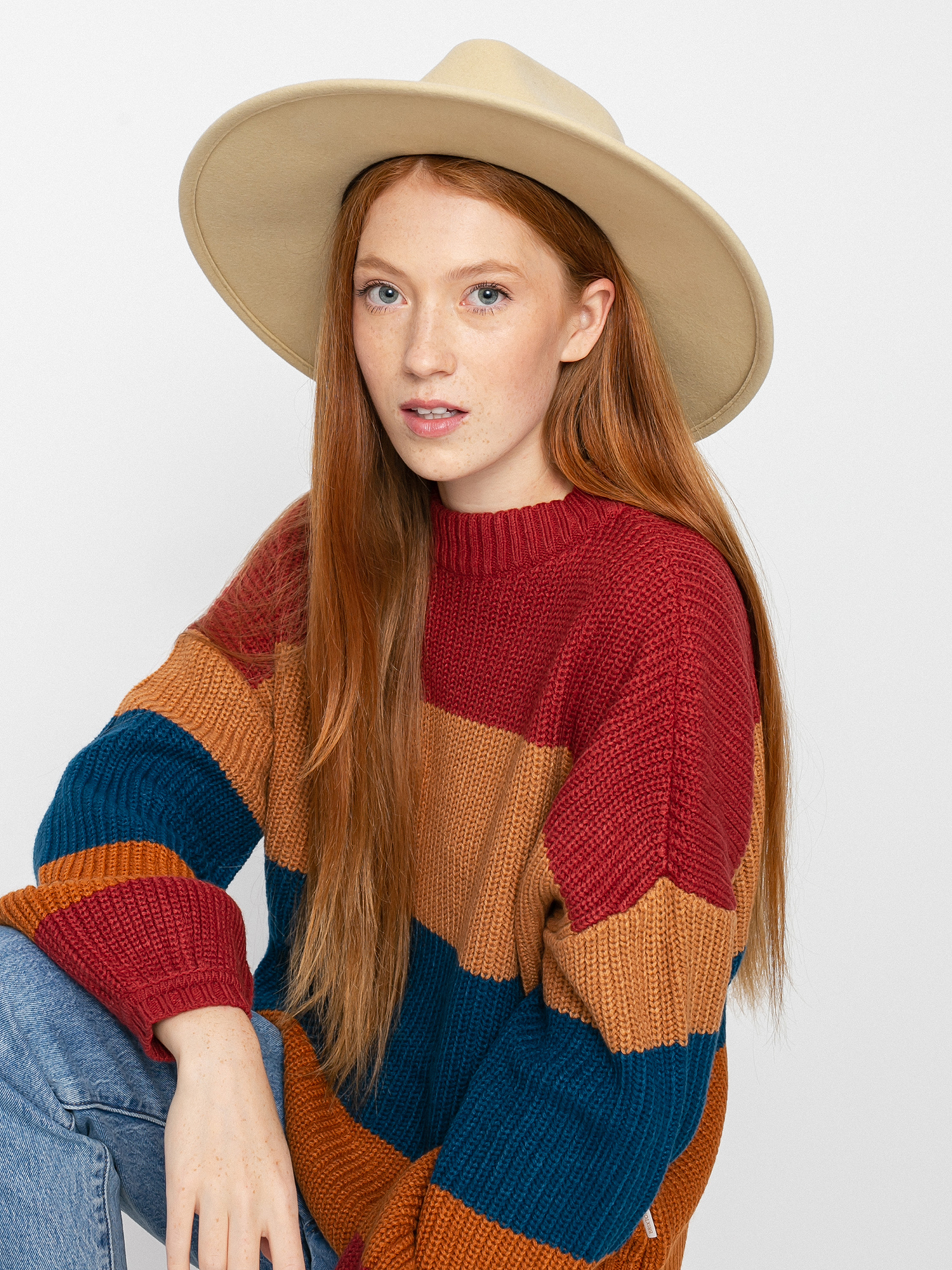 Klobouk Brixton Joanna Felt Hat Wmn (light khaki)