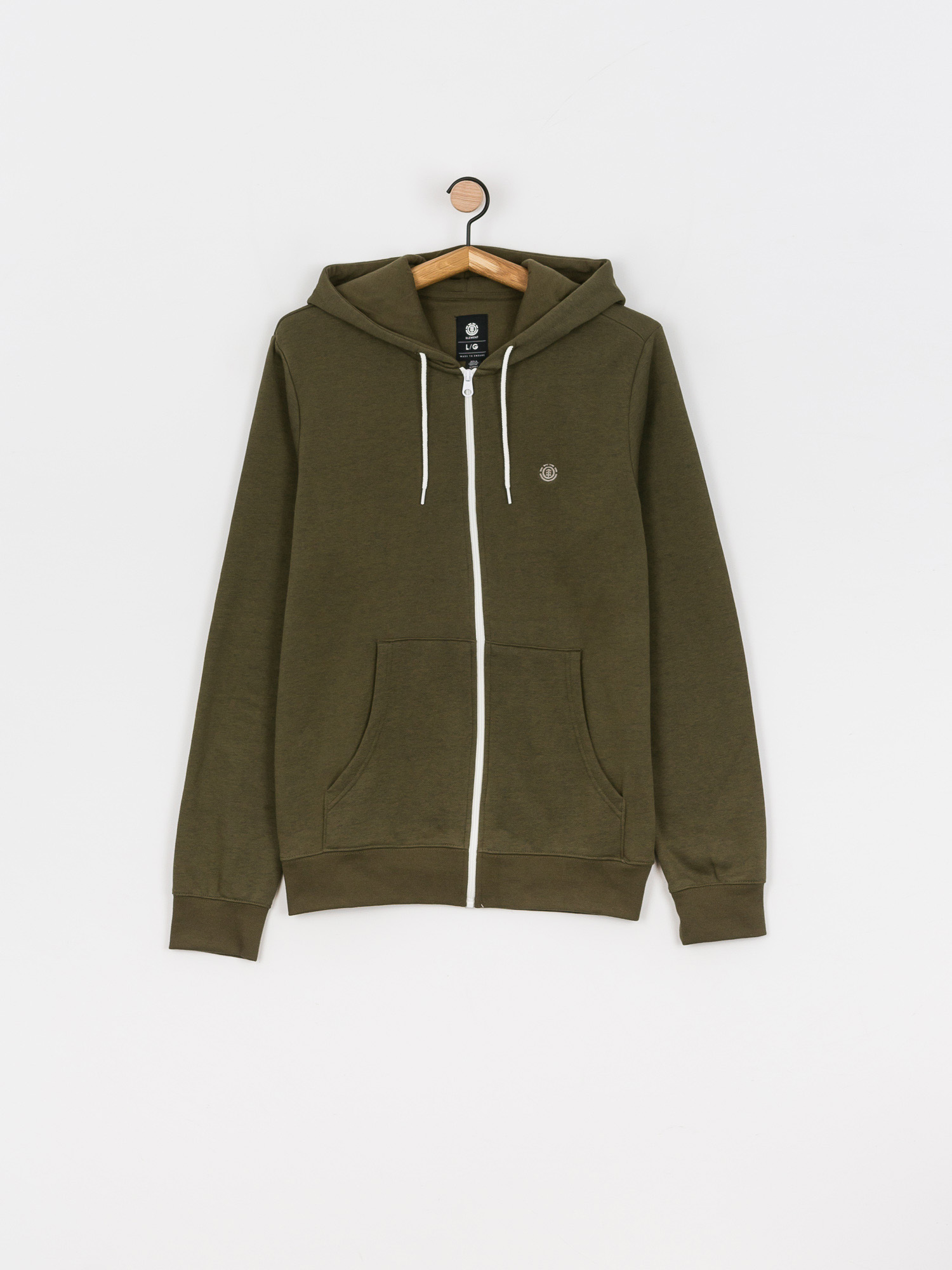 Mikina s kapucí Element Cornell Classic ZHD (army)