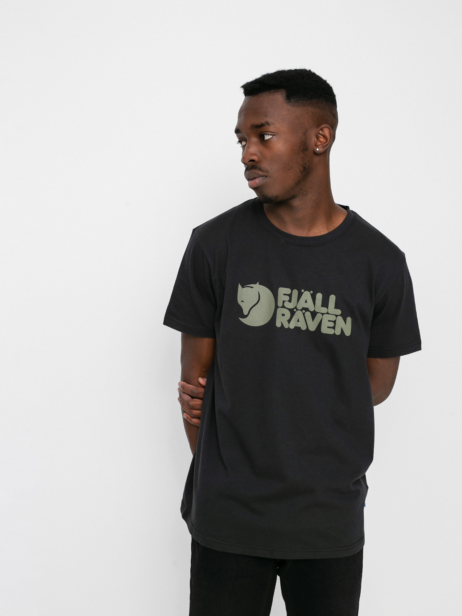 Tričko Fjallraven Logo (black)