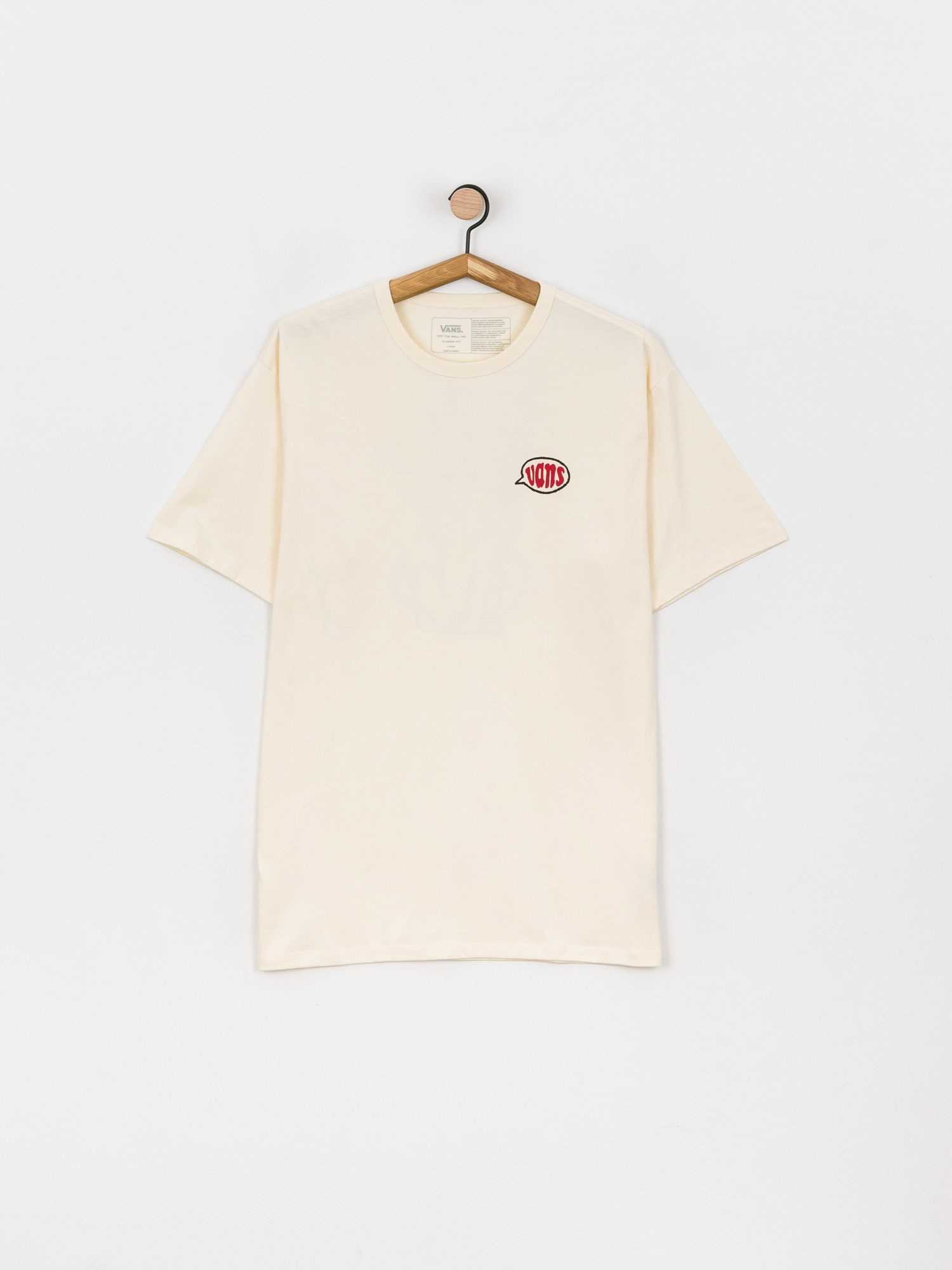 Tričko Vans X Tyson Peterson Dog Off The Wall (antique white)