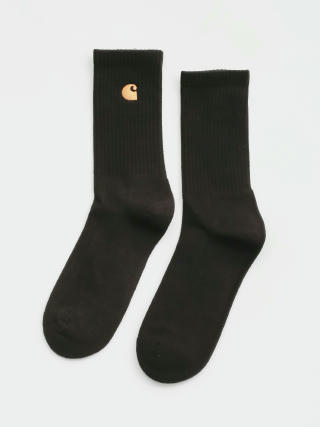 Ponožky Carhartt WIP Chase (black/gold)