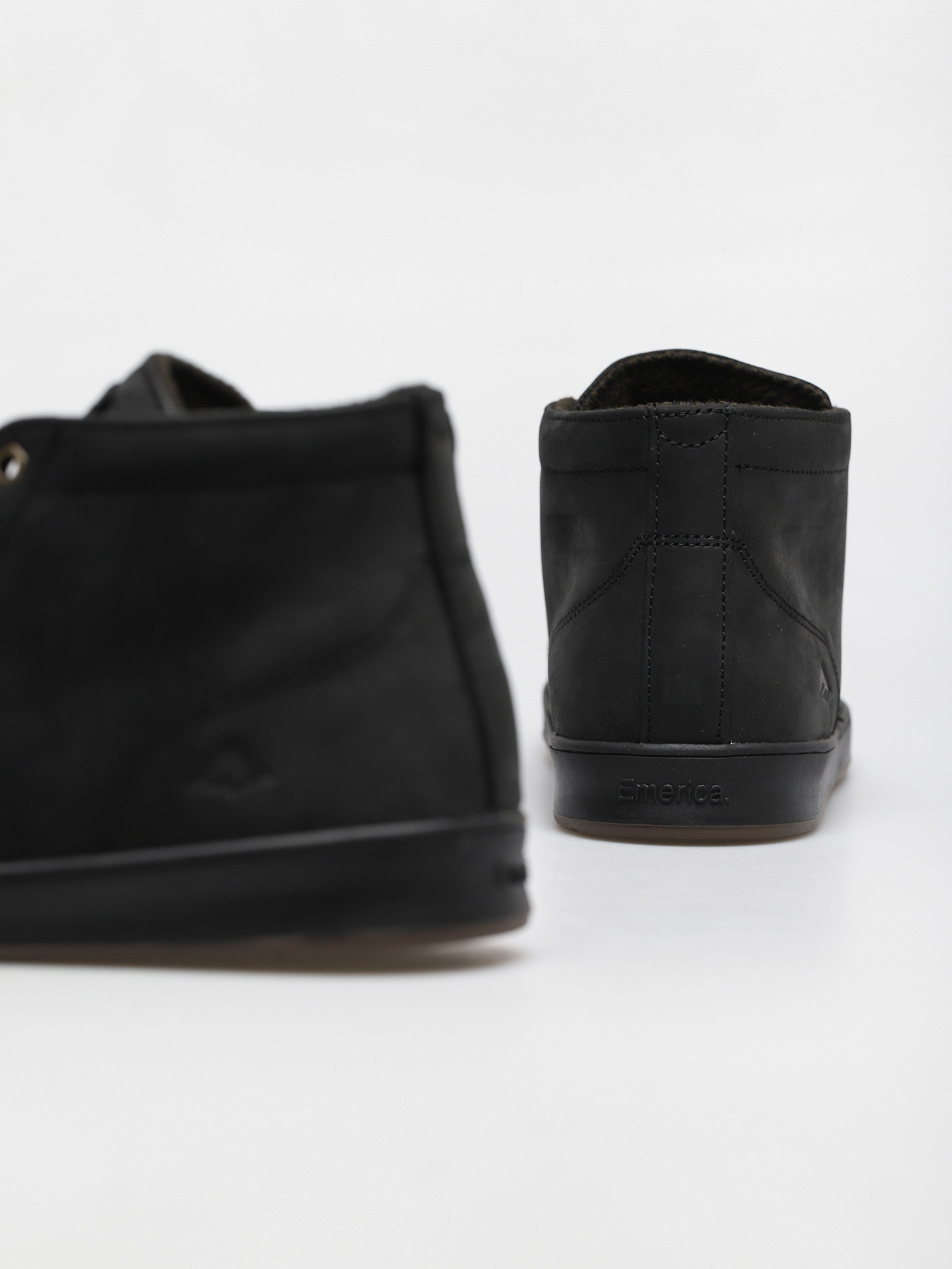 Boty Emerica Romero Laced High (black/black/gum)