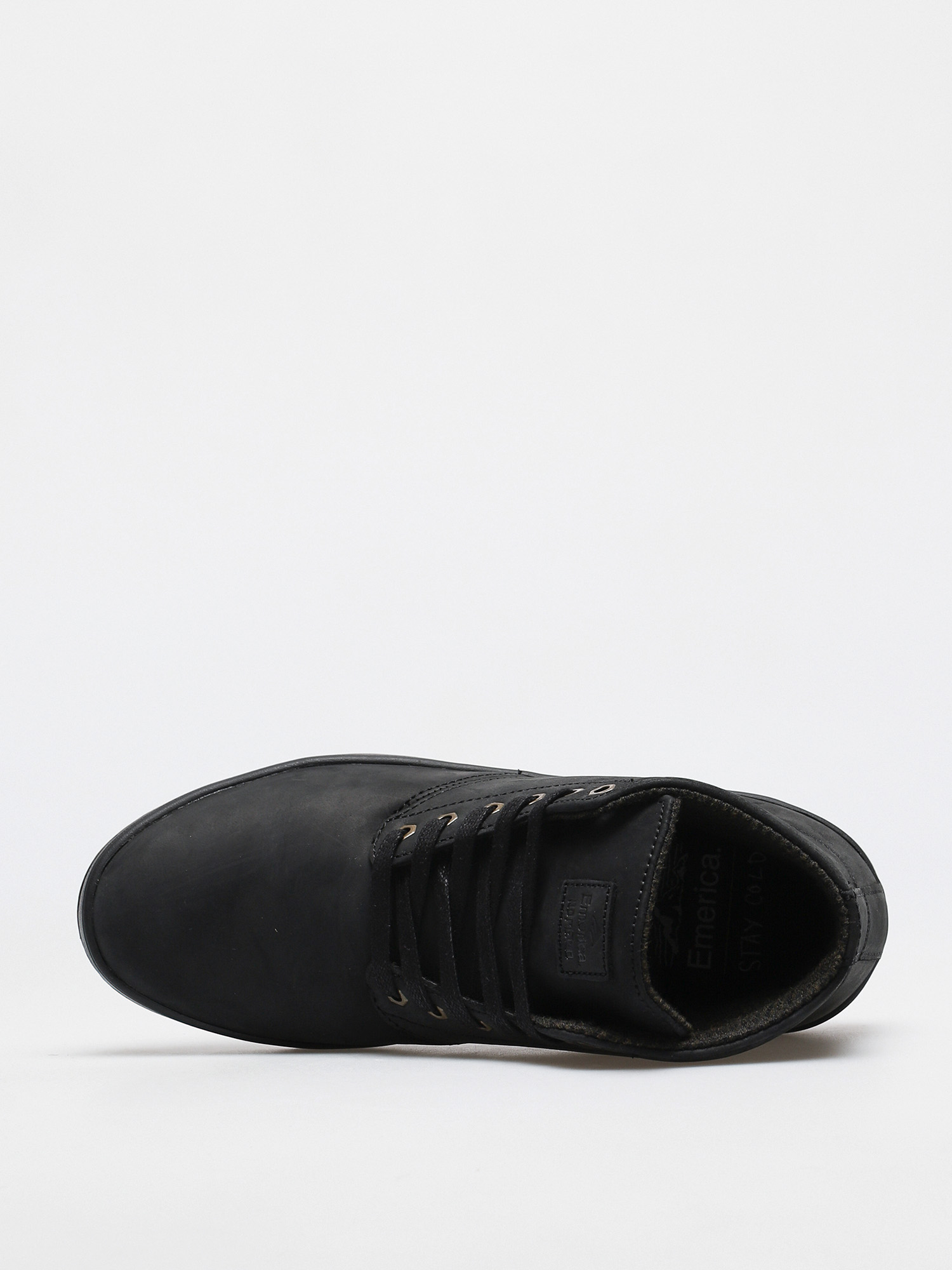 Boty Emerica Romero Laced High (black/black/gum)
