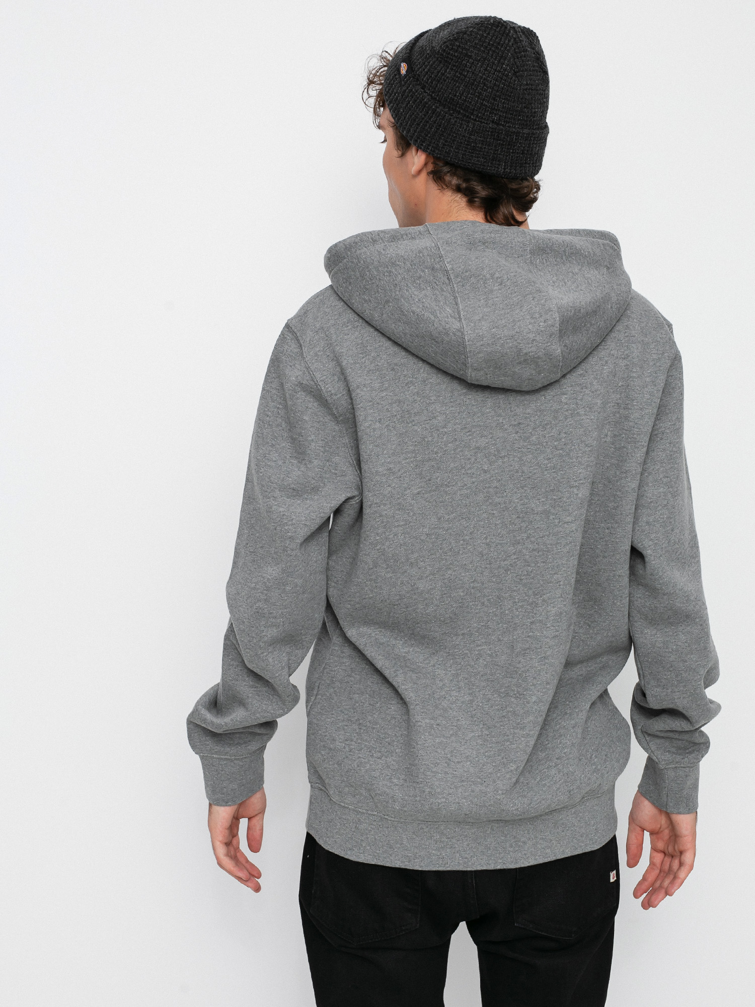 Mikina s kapucí Fox Legacy Fox Head HD (heather graphite)