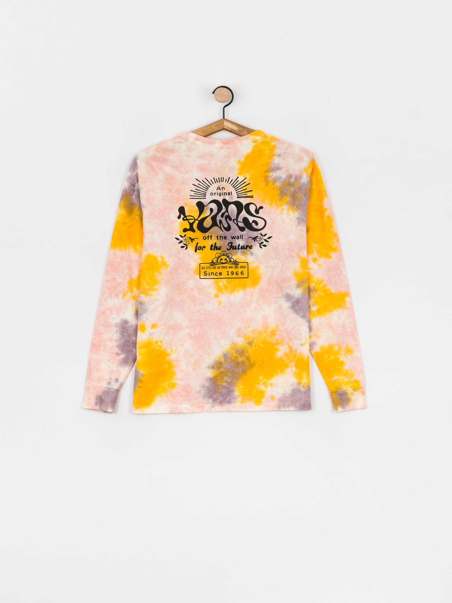 Triko Vans Mascy Grunge Wash Wmn (purple dove)