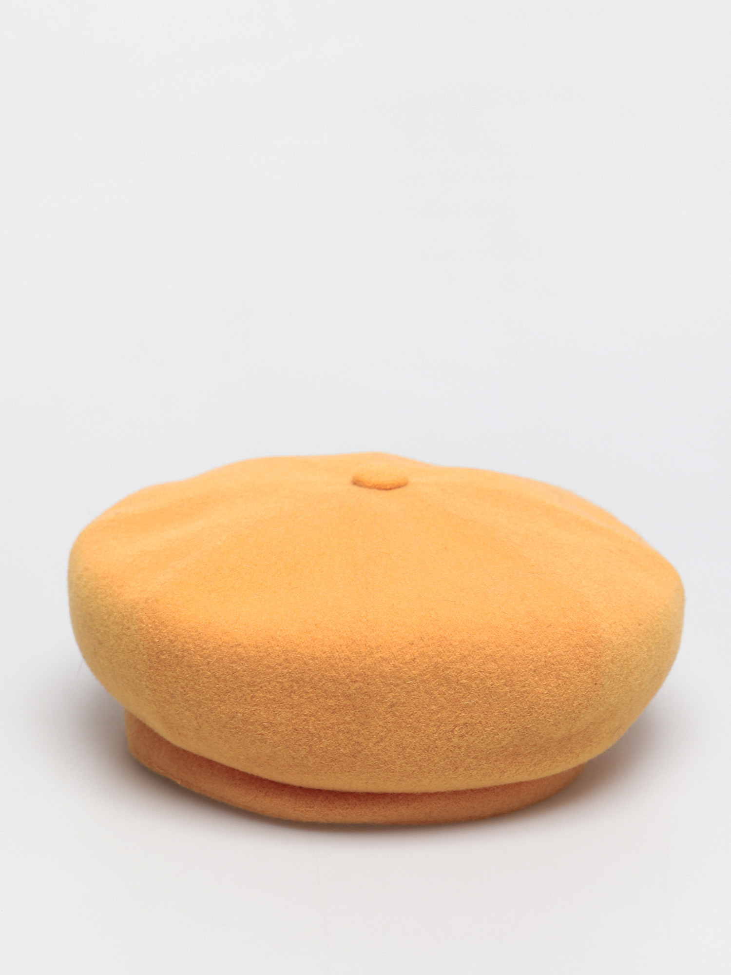 Klobouk s kšiltem Kangol Wool Jax Beret (warm apricot)