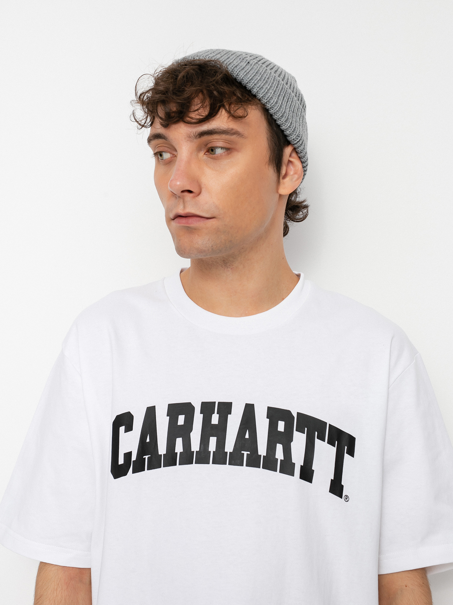 Tričko Carhartt WIP University (white/black)