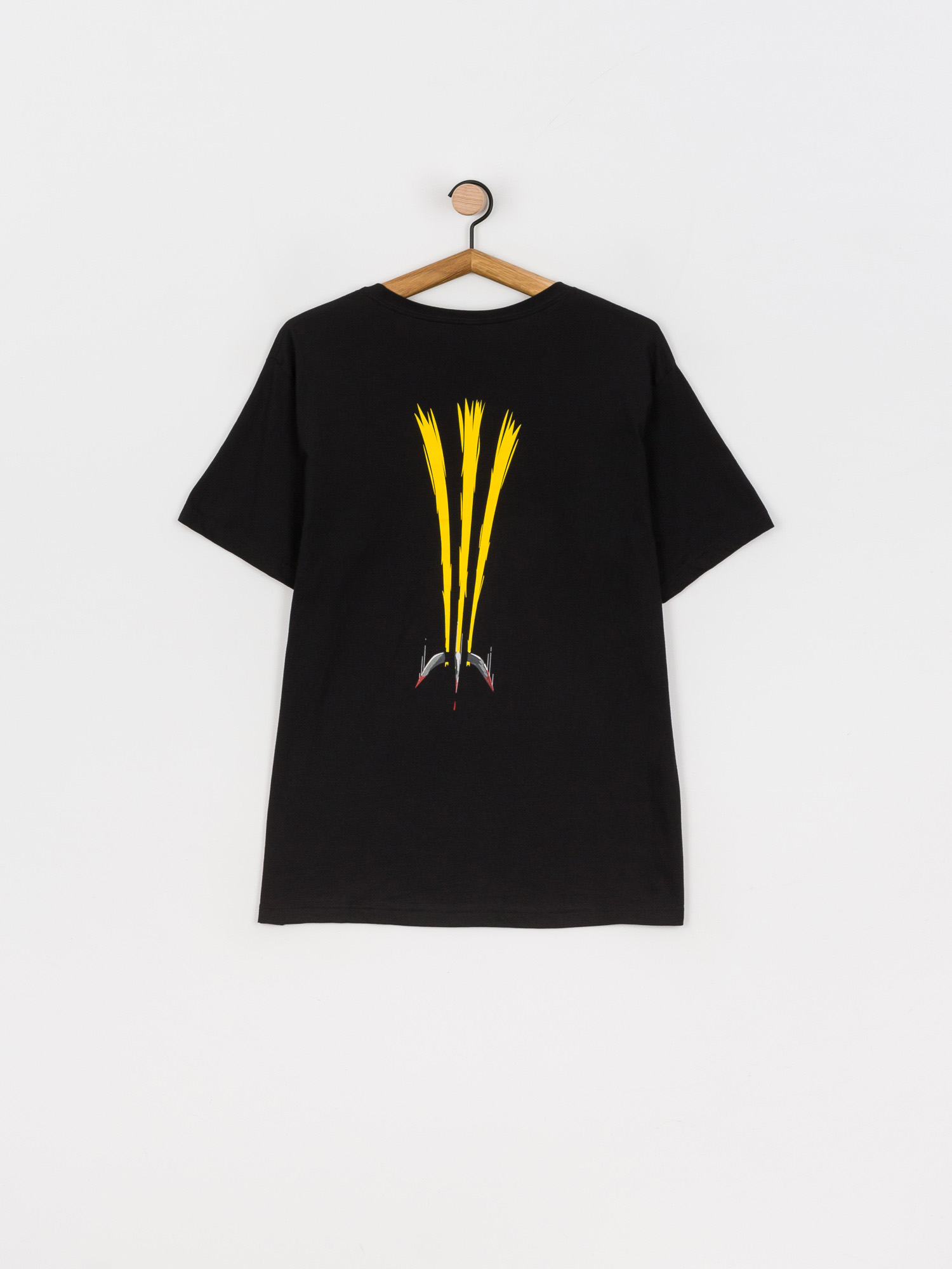 Tričko Etnies Wolverine Claw (black/gold)