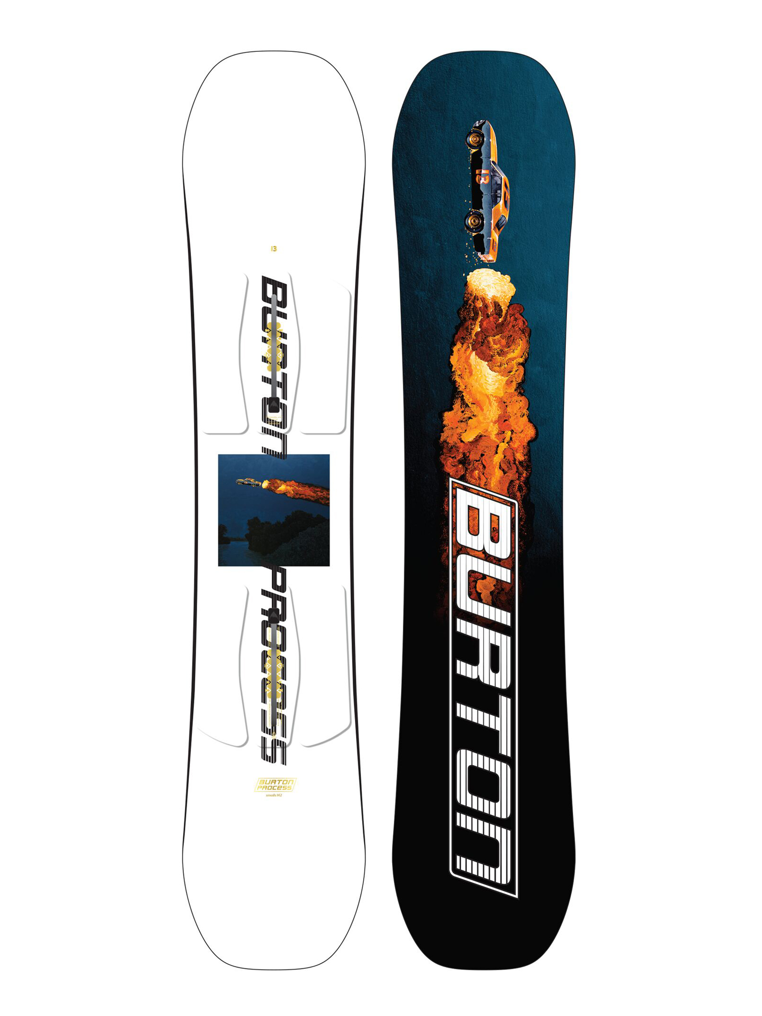 Snowboard Burton Process Smalls JR (assorted)