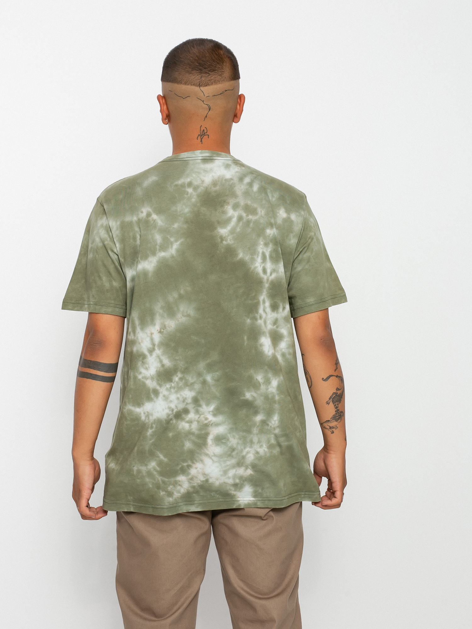 Tričko RVCA Peace Out (green)