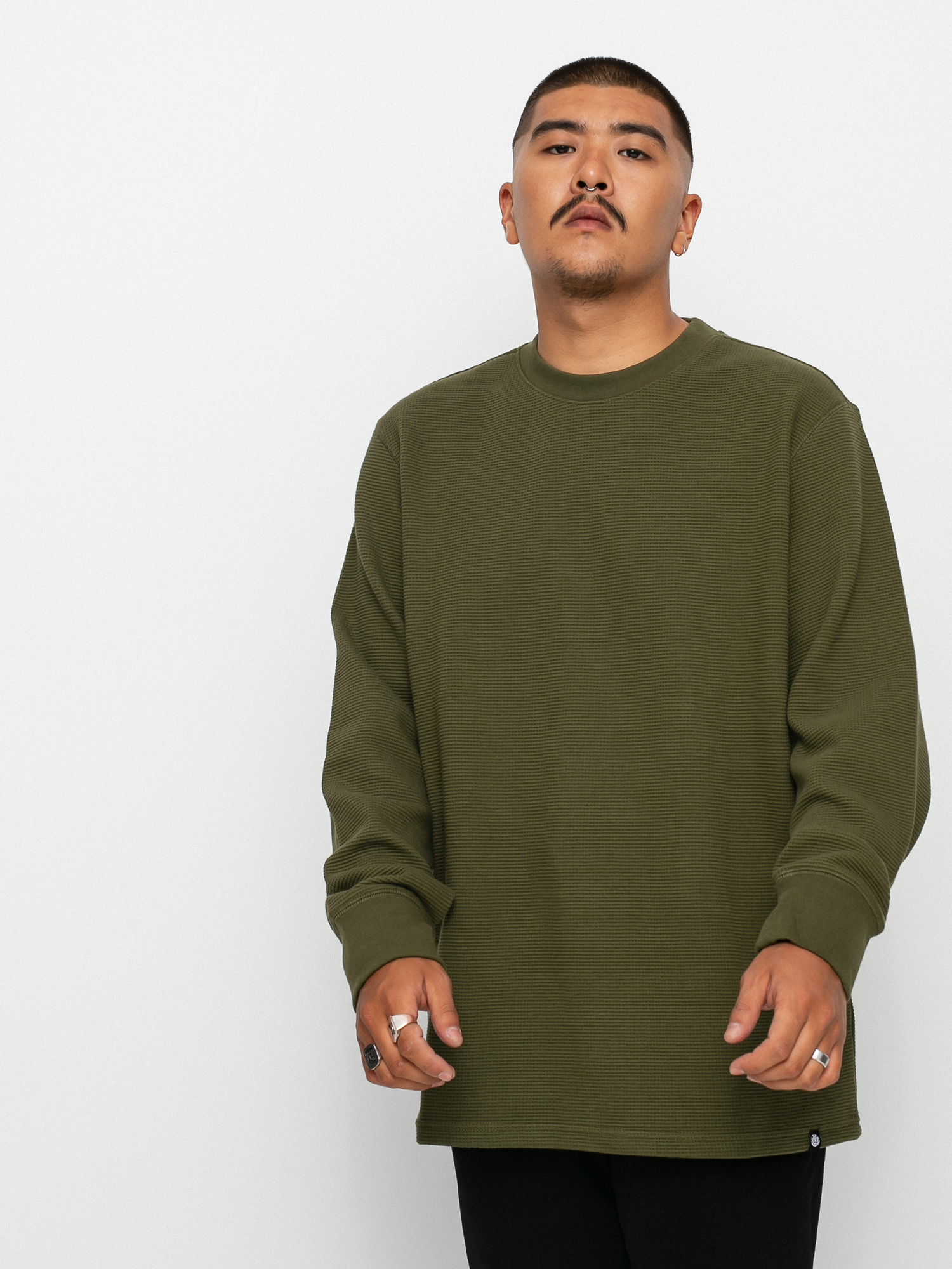 Triko Element Stornes Waffle (army) 