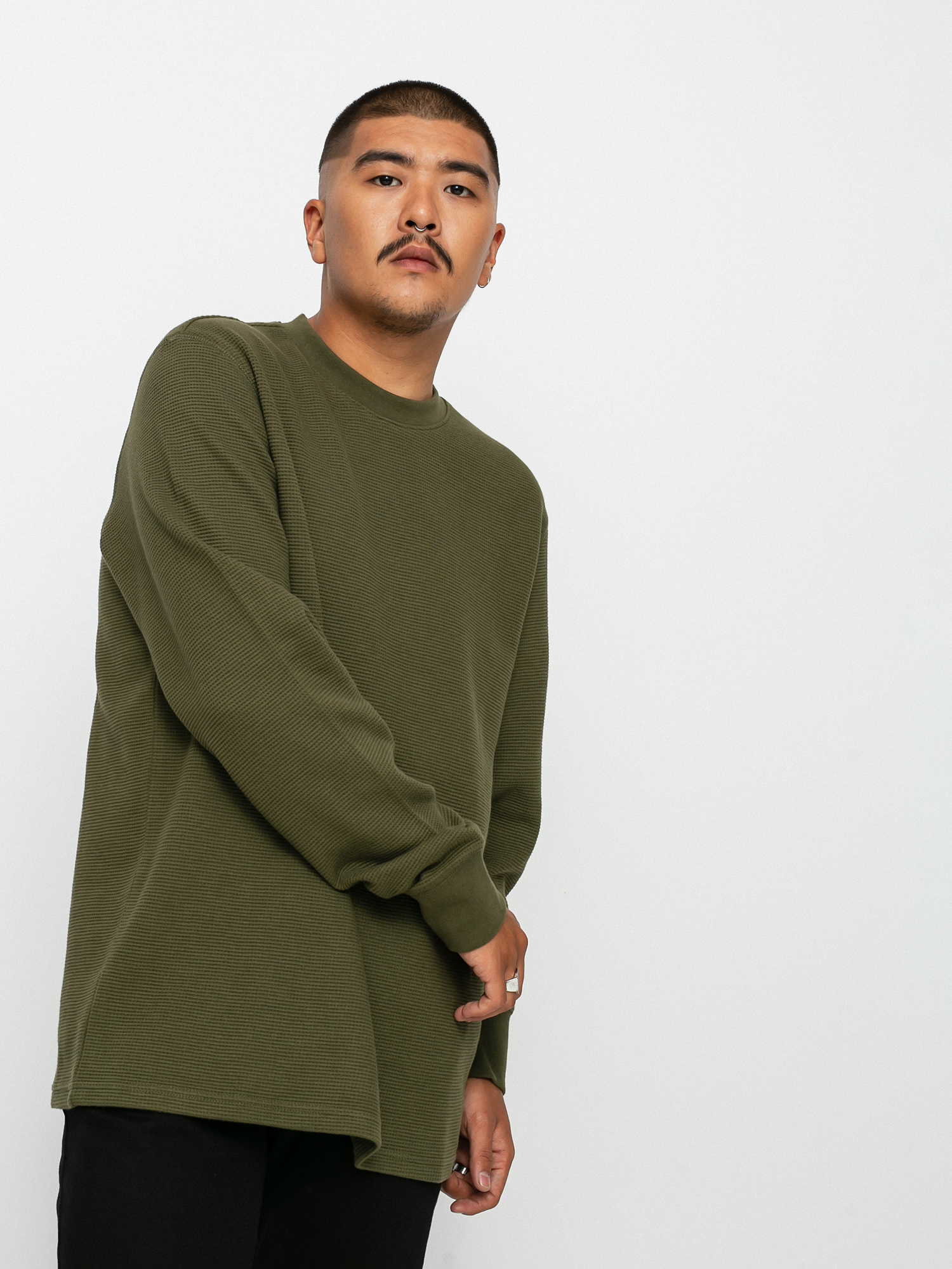 Triko Element Stornes Waffle (army) 