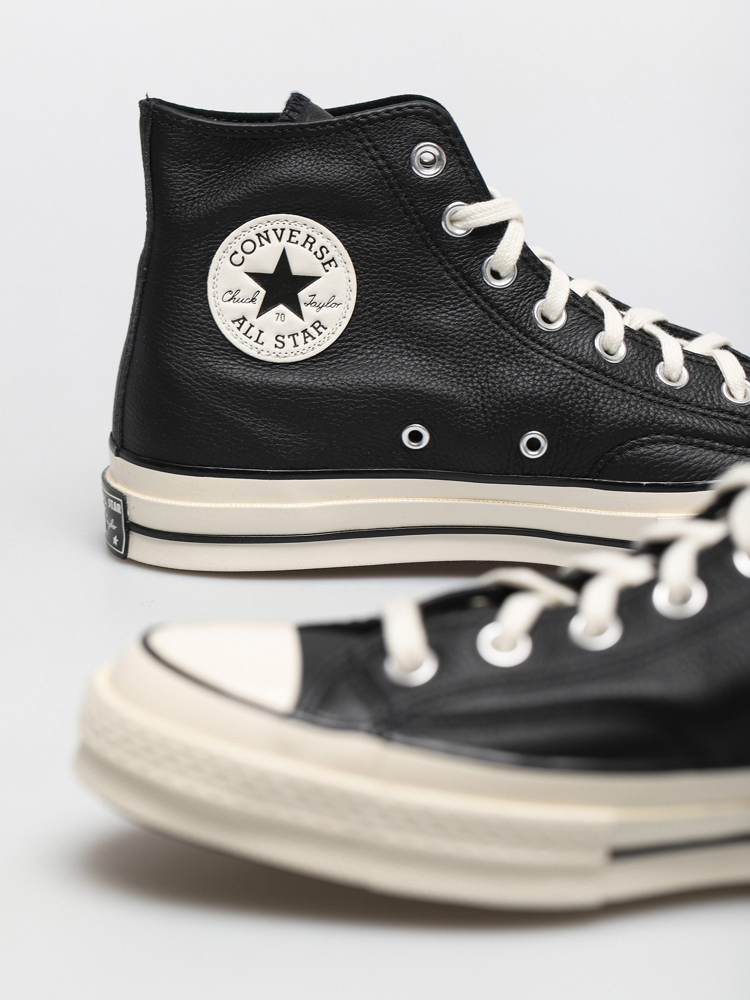 Tenisky Converse Chuck 70 Hi Leather (black)