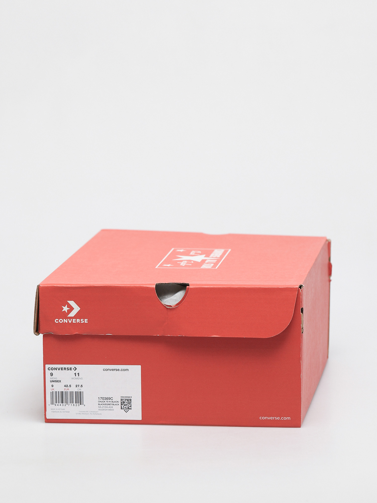 Tenisky Converse Chuck 70 Hi Leather (black)