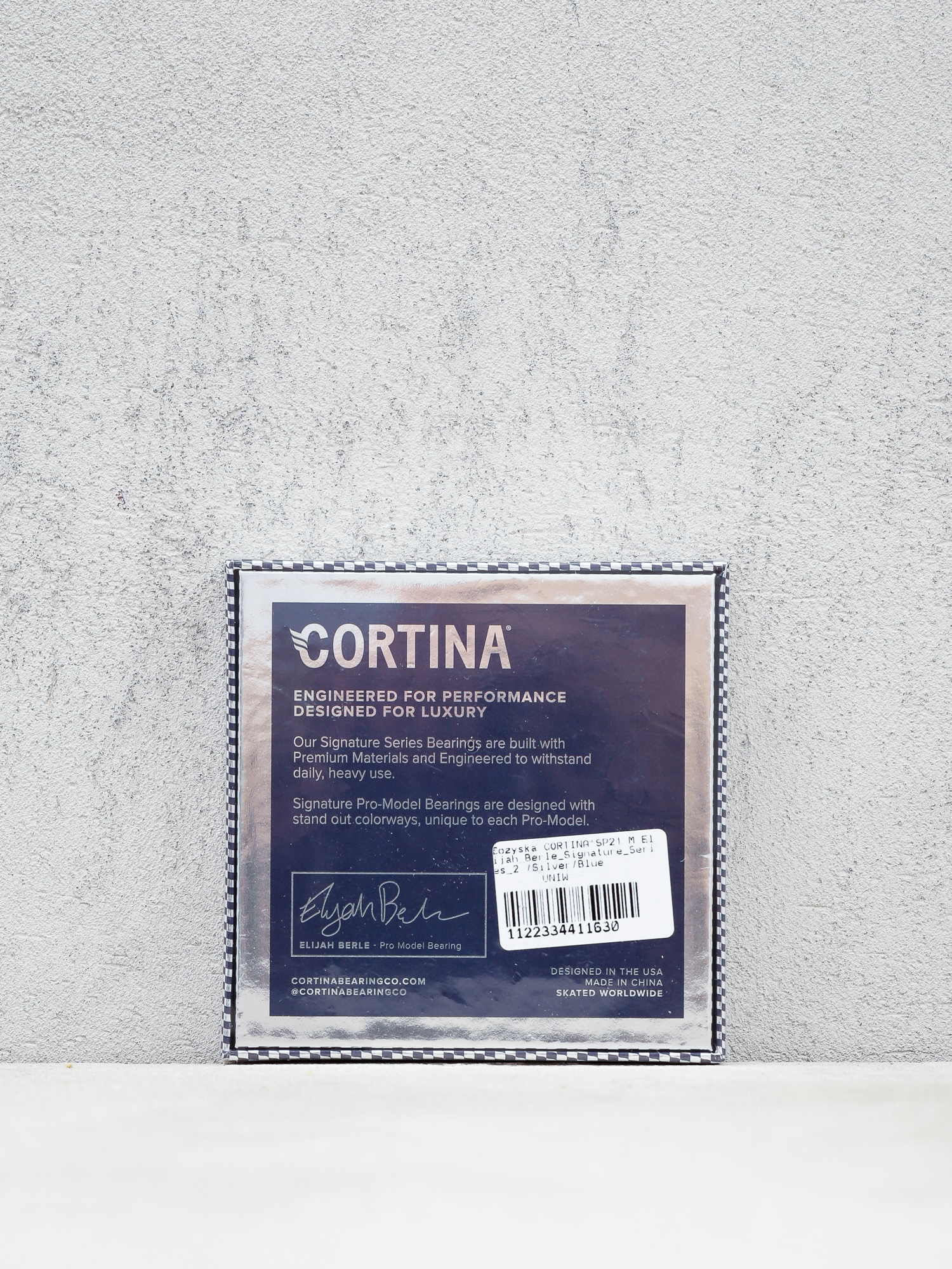 Ložiska Cortina Elijah Berle Signature Series 2 (silver/blue)