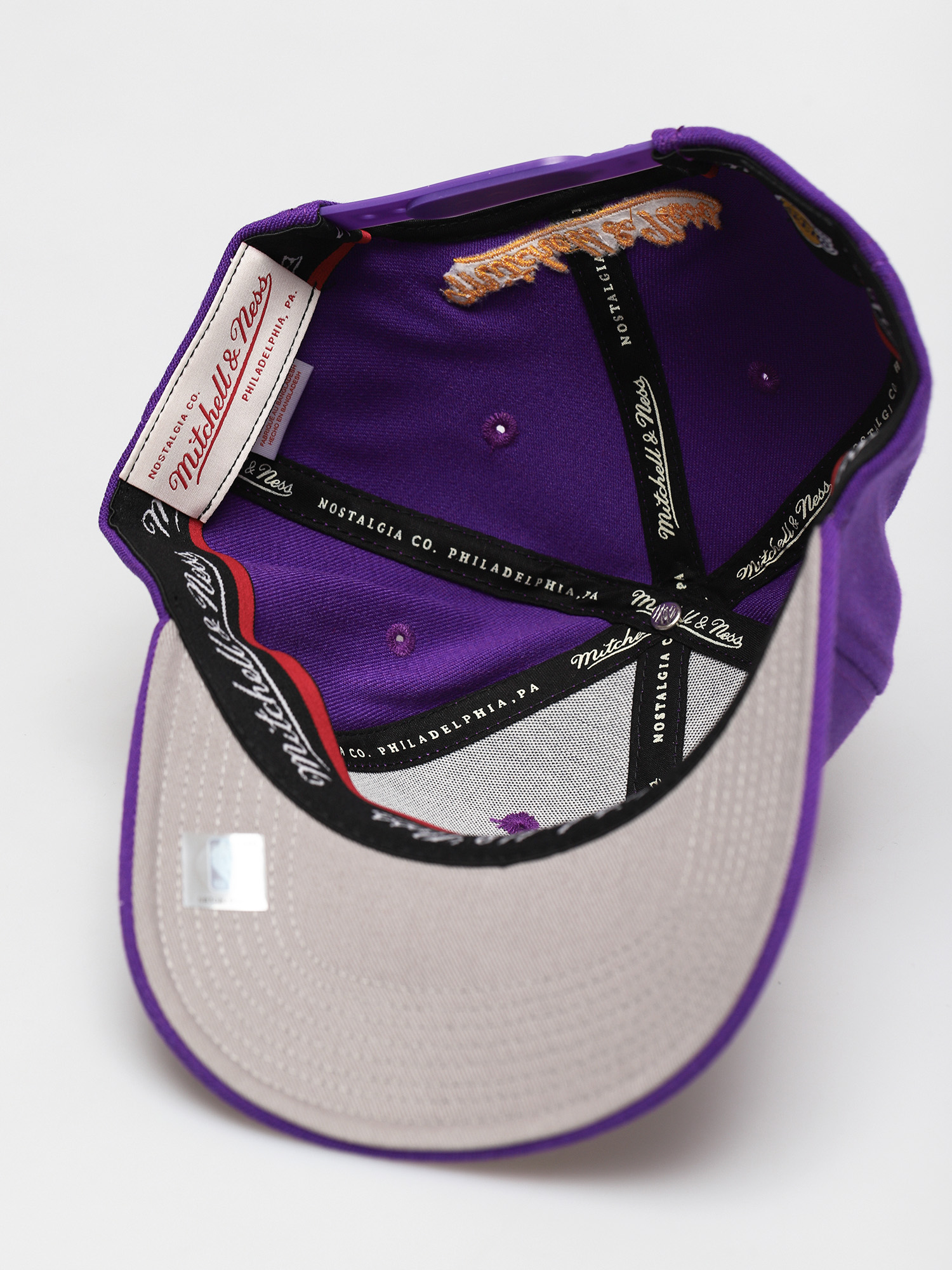 Kšiltovka  Mitchell & Ness Los Angeles Lakers (purple)