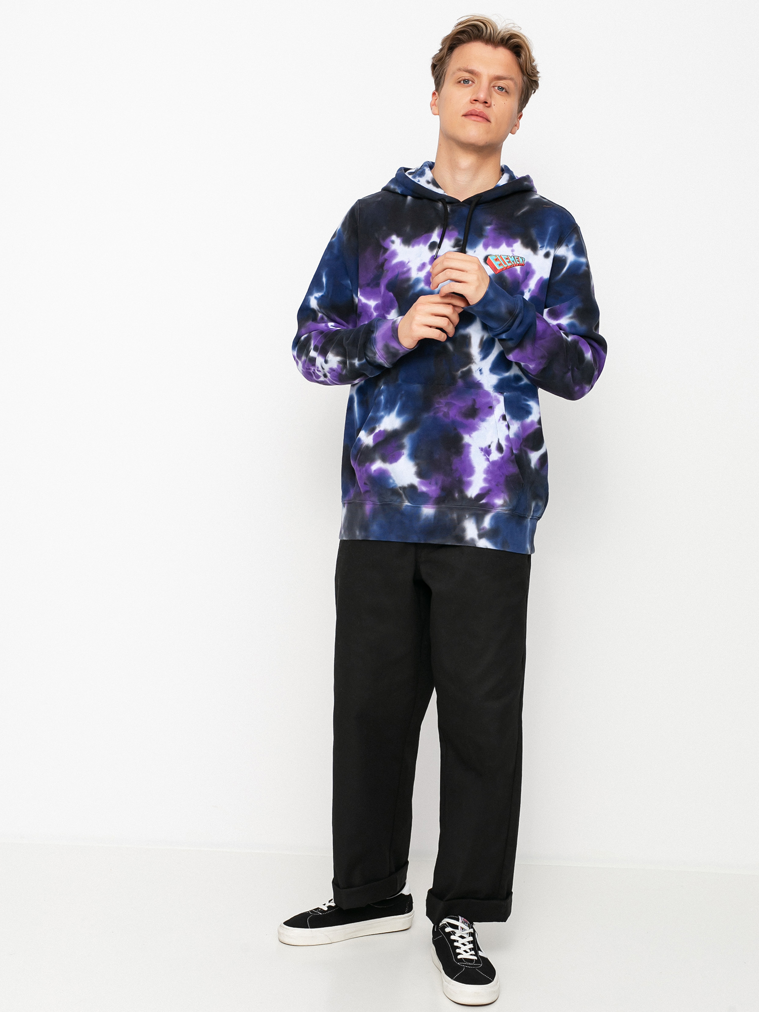 Mikina s kapucí Element Escape Heaven Td HD (galaxy)