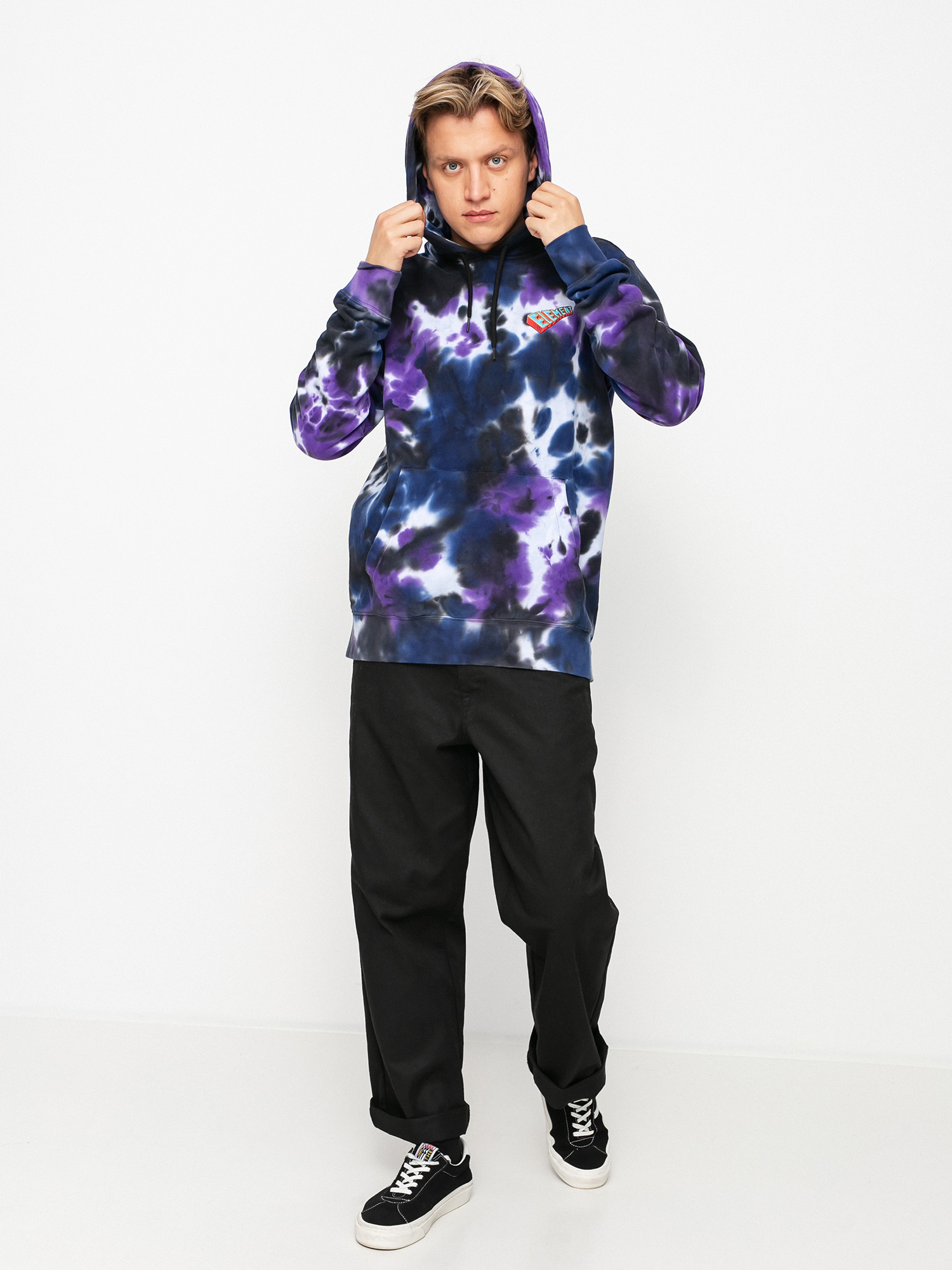 Mikina s kapucí Element Escape Heaven Td HD (galaxy)