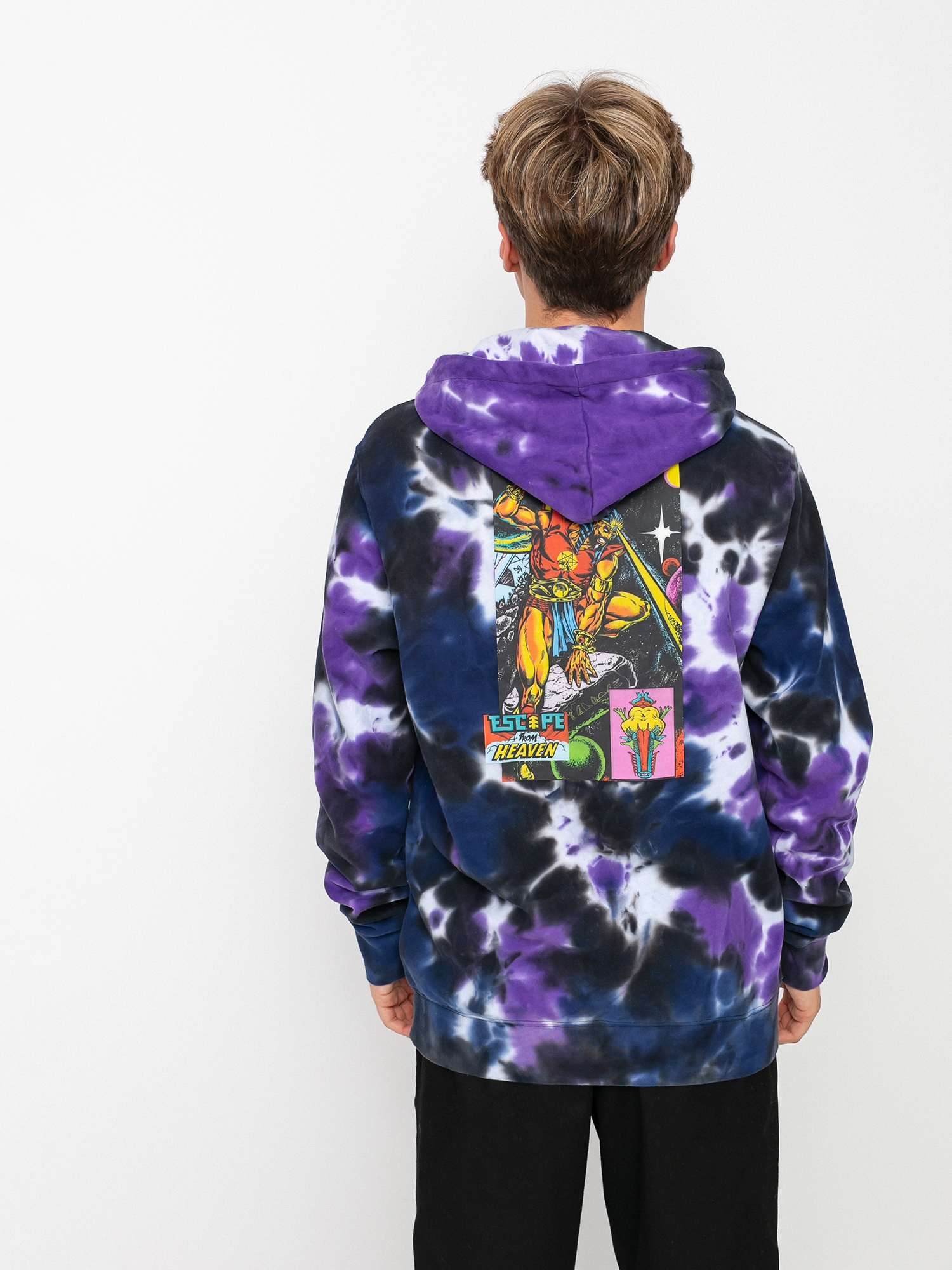Mikina s kapucí Element Escape Heaven Td HD (galaxy)