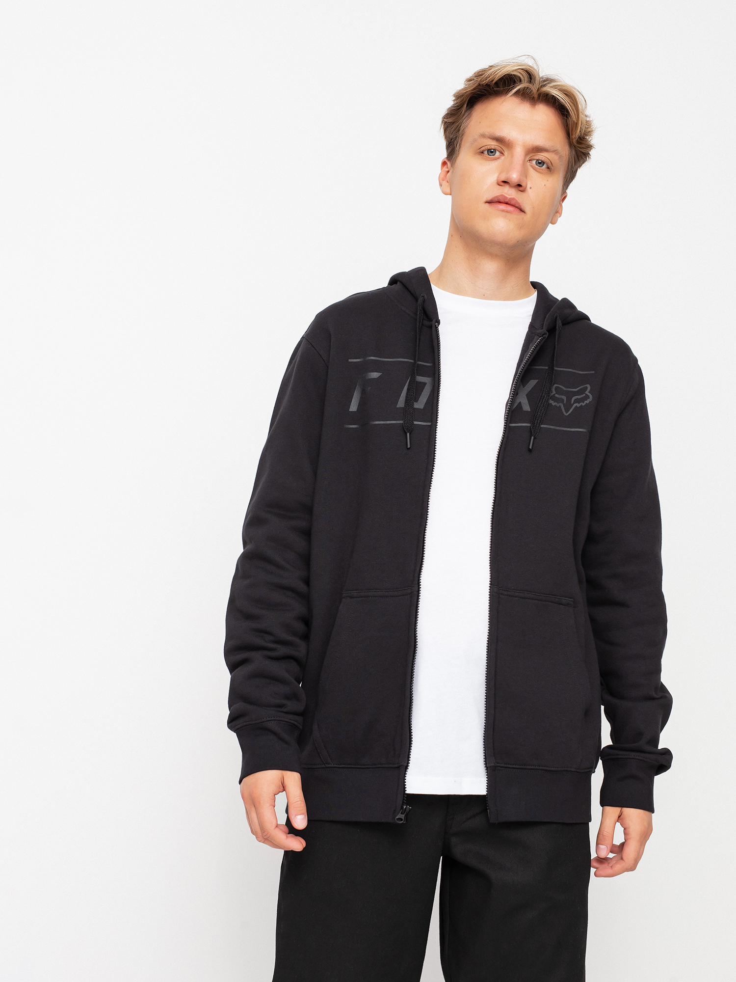 Mikina s kapucí Fox Pinnacle ZHD (blk/blk)