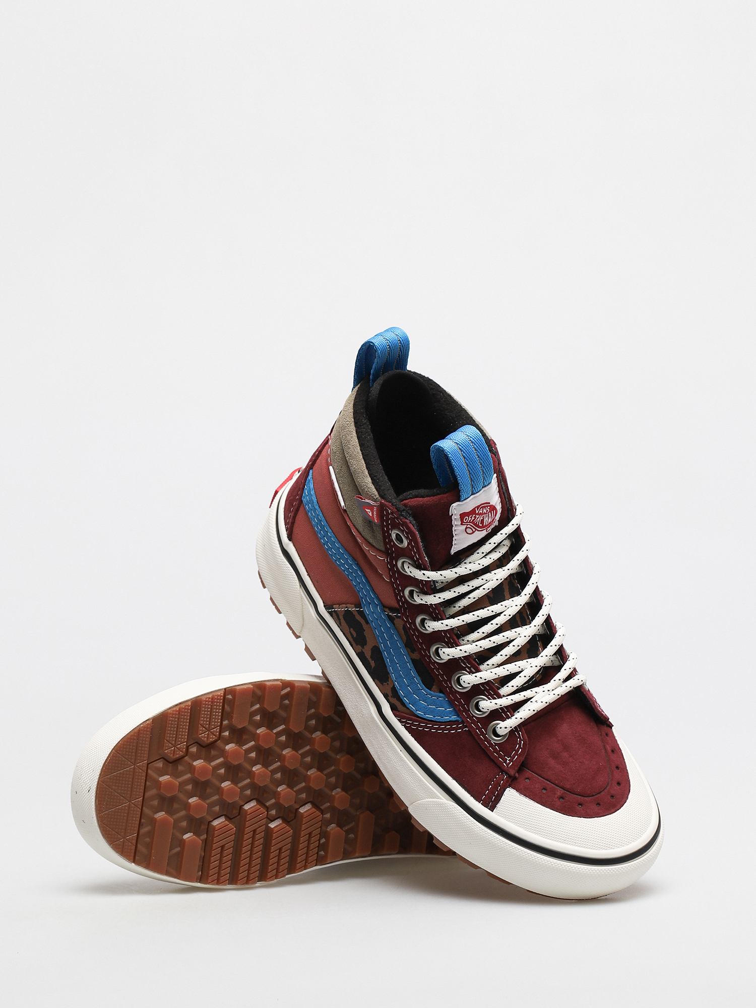 Boty Vans Sk8 Hi MTE 2 (pomegranate/leopard)