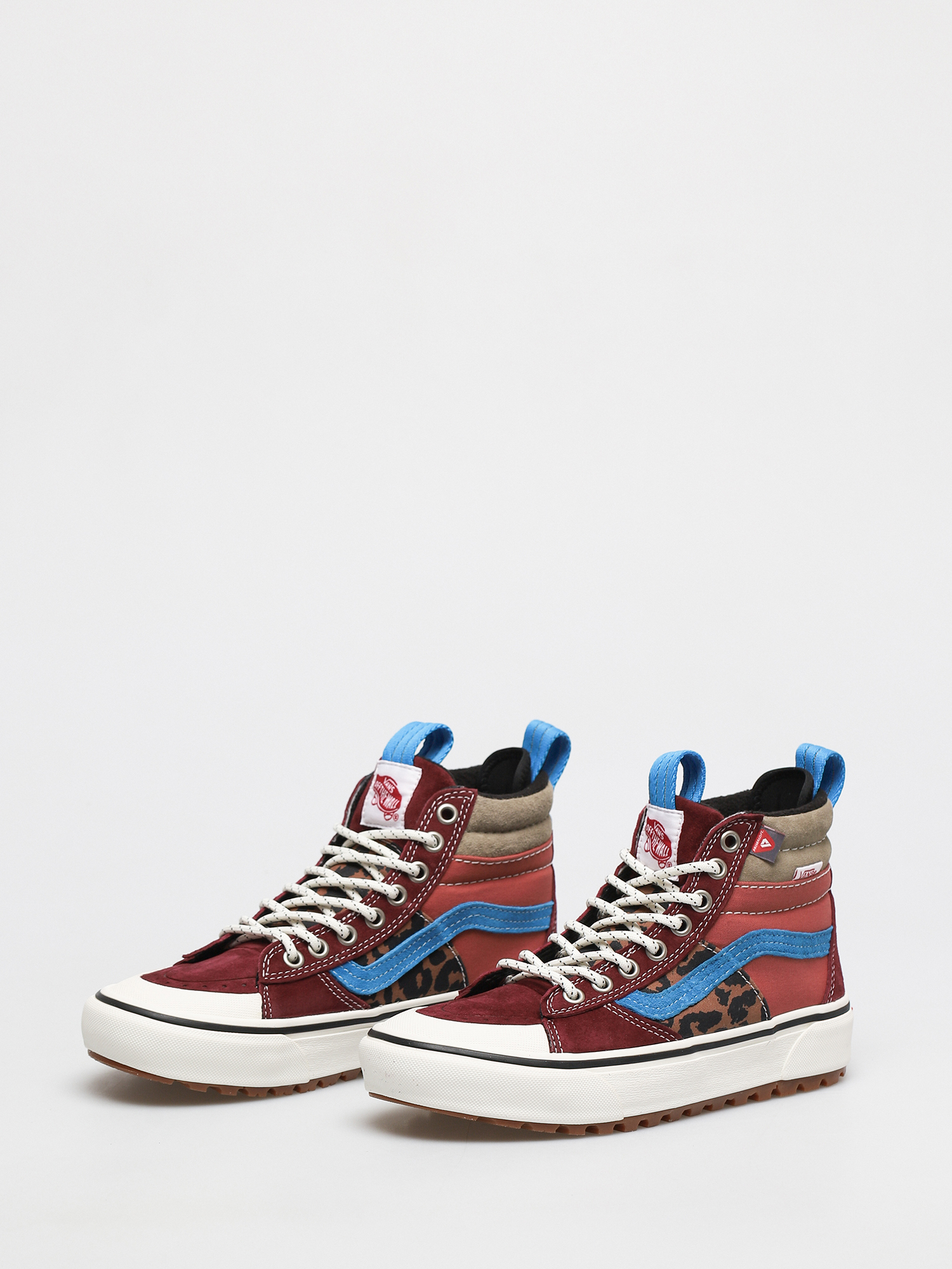Boty Vans Sk8 Hi MTE 2 (pomegranate/leopard)