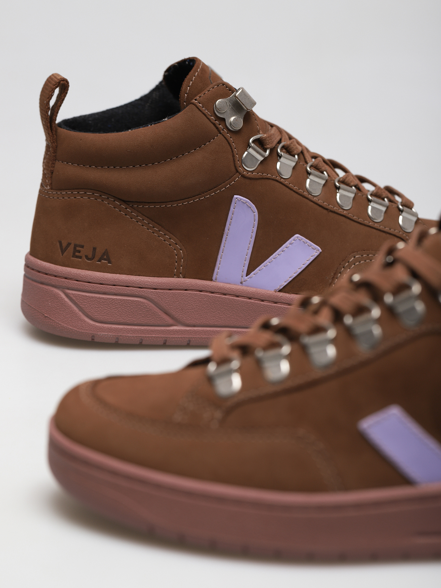 Boty Veja Roraima Wmn (nubuck brown lavande)