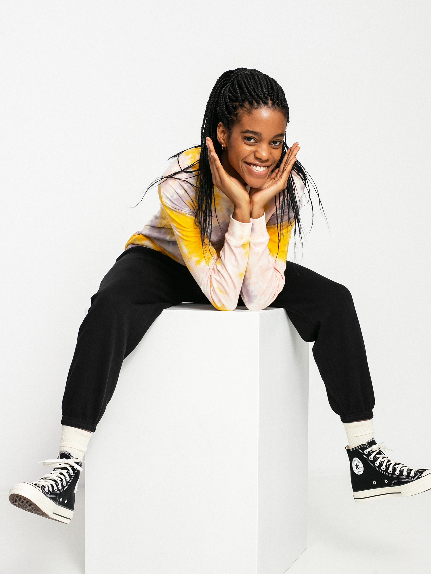 Triko Vans Mascy Grunge Wash Wmn (purple dove)