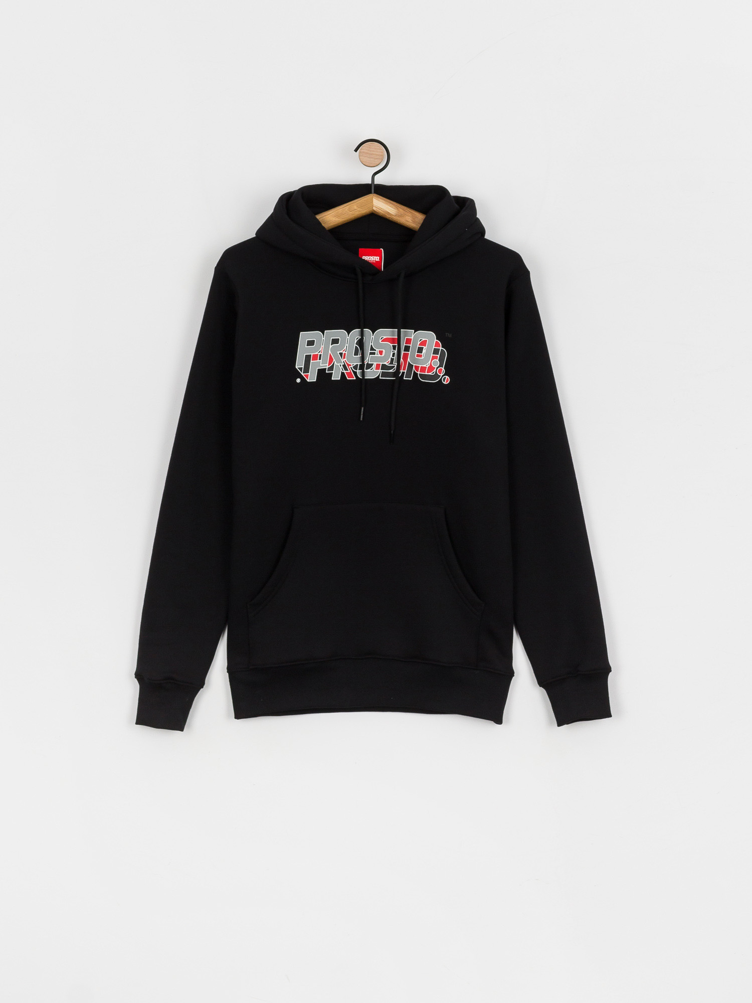 Mikina s kapucí Prosto Year HD (Black)