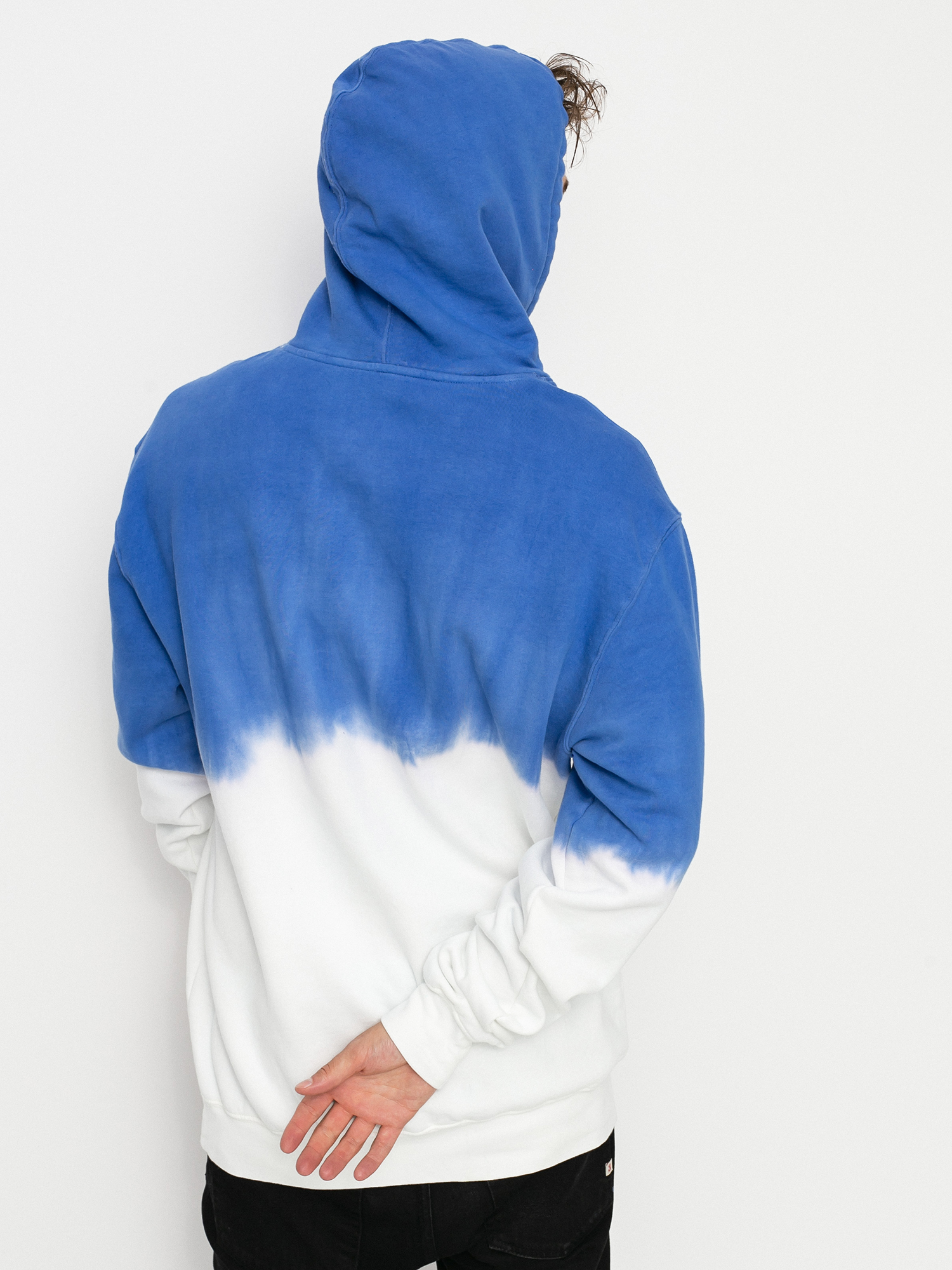 Mikina s kapucí eS Mini Script Tiedye HD (tie dye)