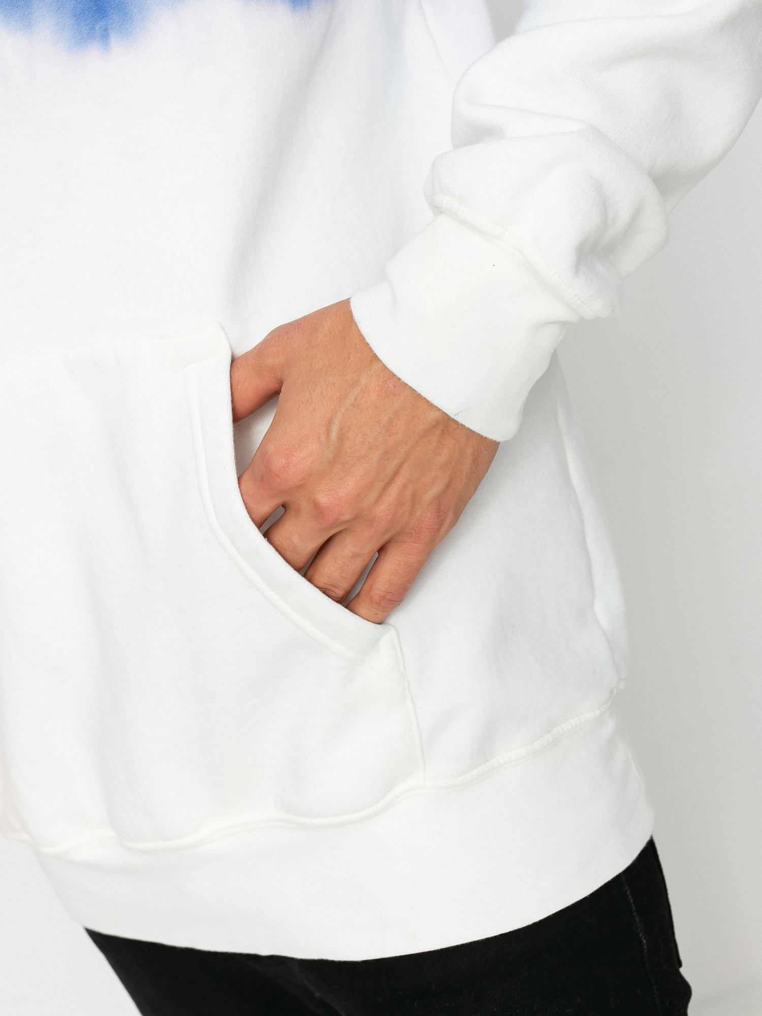 Mikina s kapucí eS Mini Script Tiedye HD (tie dye)