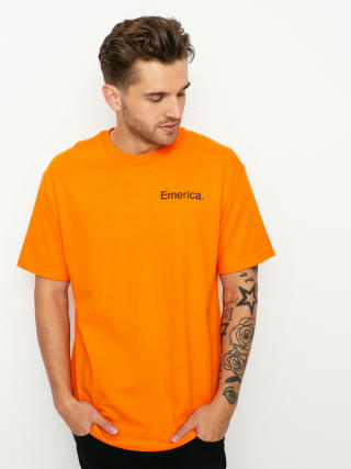 Tričko Emerica Pure Logo (orange/black)