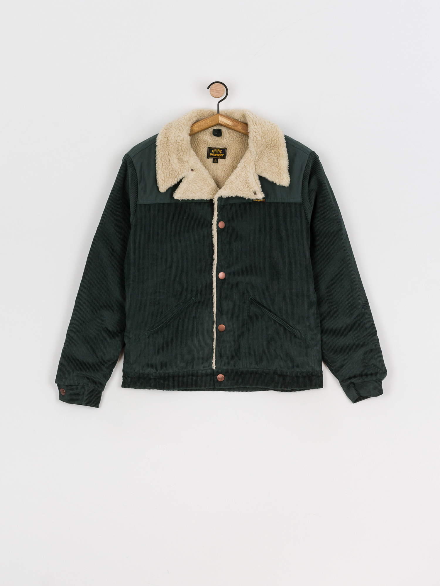 Bunda Billabong X Wrangler Range Cord Sherpa (bottle green)
