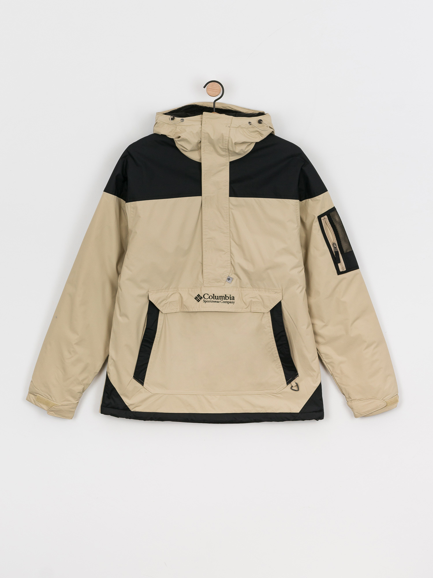 Bunda Columbia Challenger Pullover (ancient fossil/black)