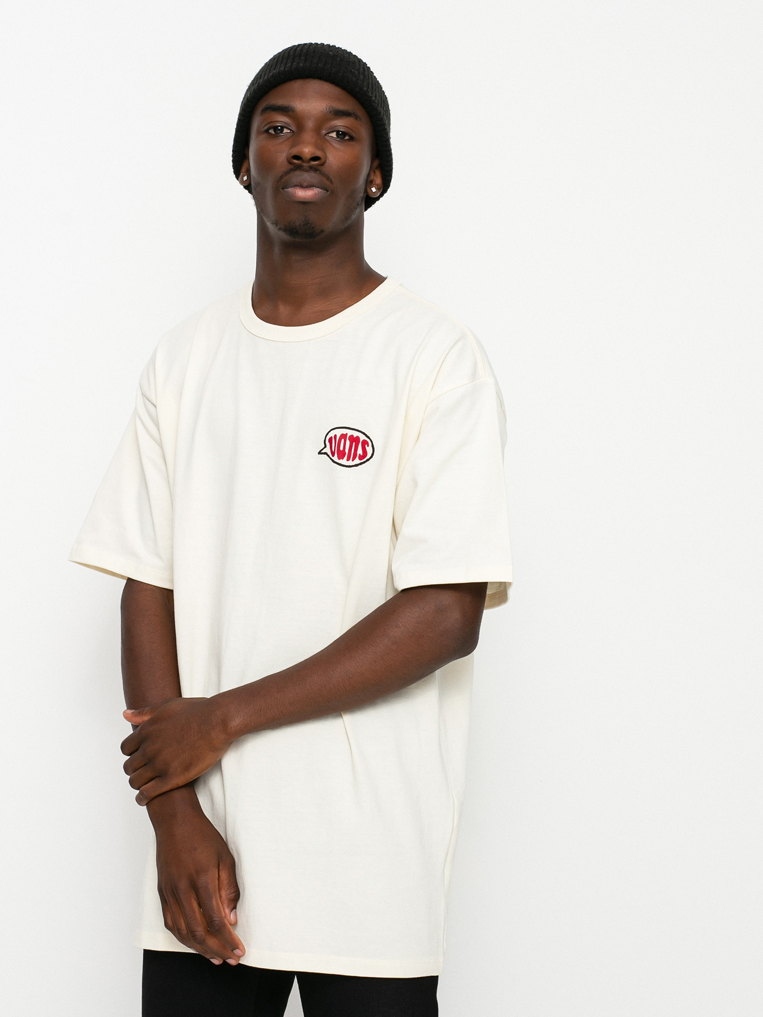 Tričko Vans X Tyson Peterson Dog Off The Wall (antique white)