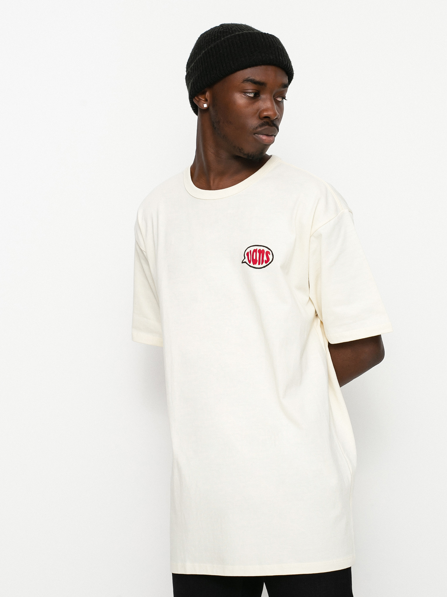 Tričko Vans X Tyson Peterson Dog Off The Wall (antique white)