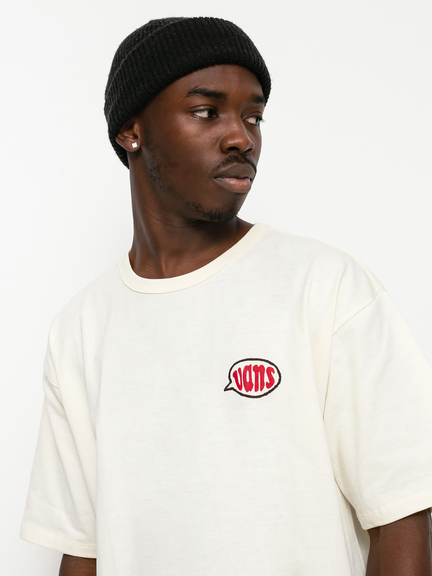 Tričko Vans X Tyson Peterson Dog Off The Wall (antique white)