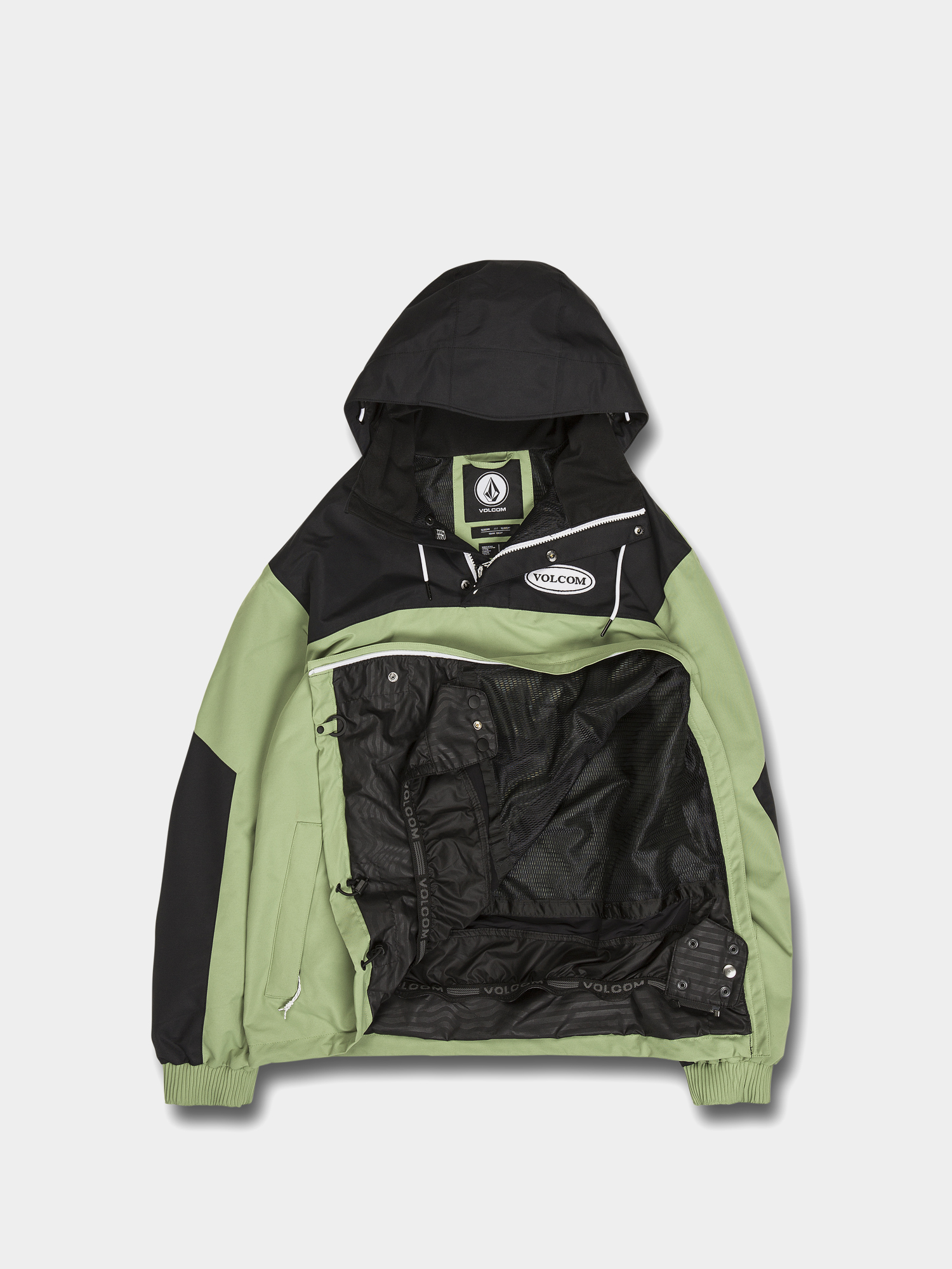 Pánská Snowboardová bunda Volcom Longo Pullover (jade)
