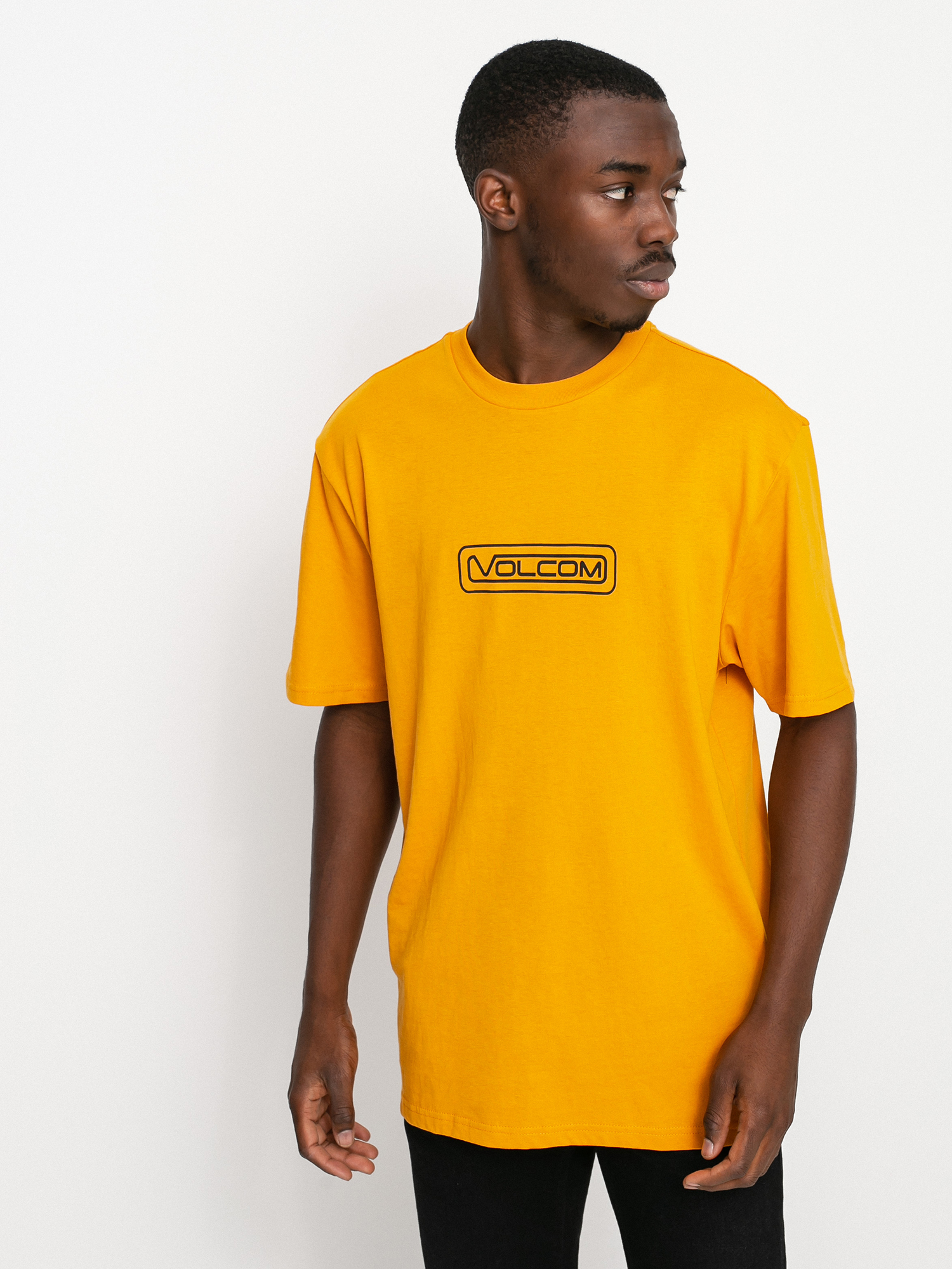 Tričko Volcom Striper Bsc (vintage gold)