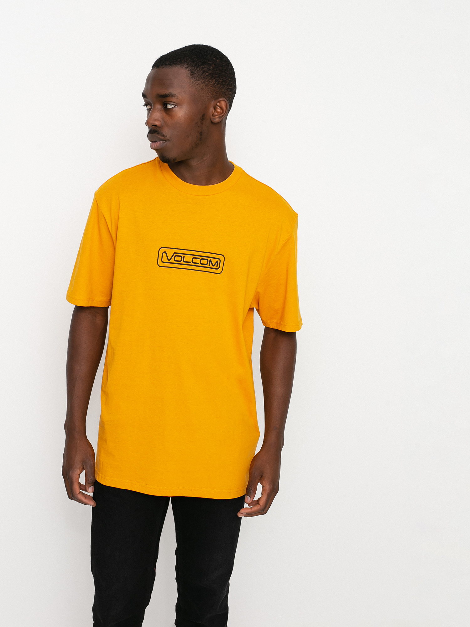 Tričko Volcom Striper Bsc (vintage gold)