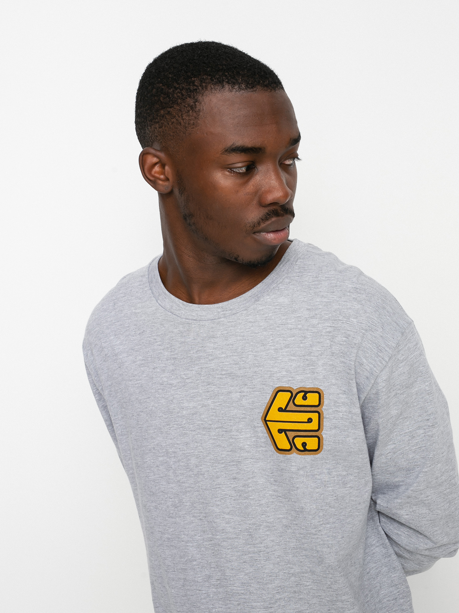 Triko Etnies Sole (grey/heather)