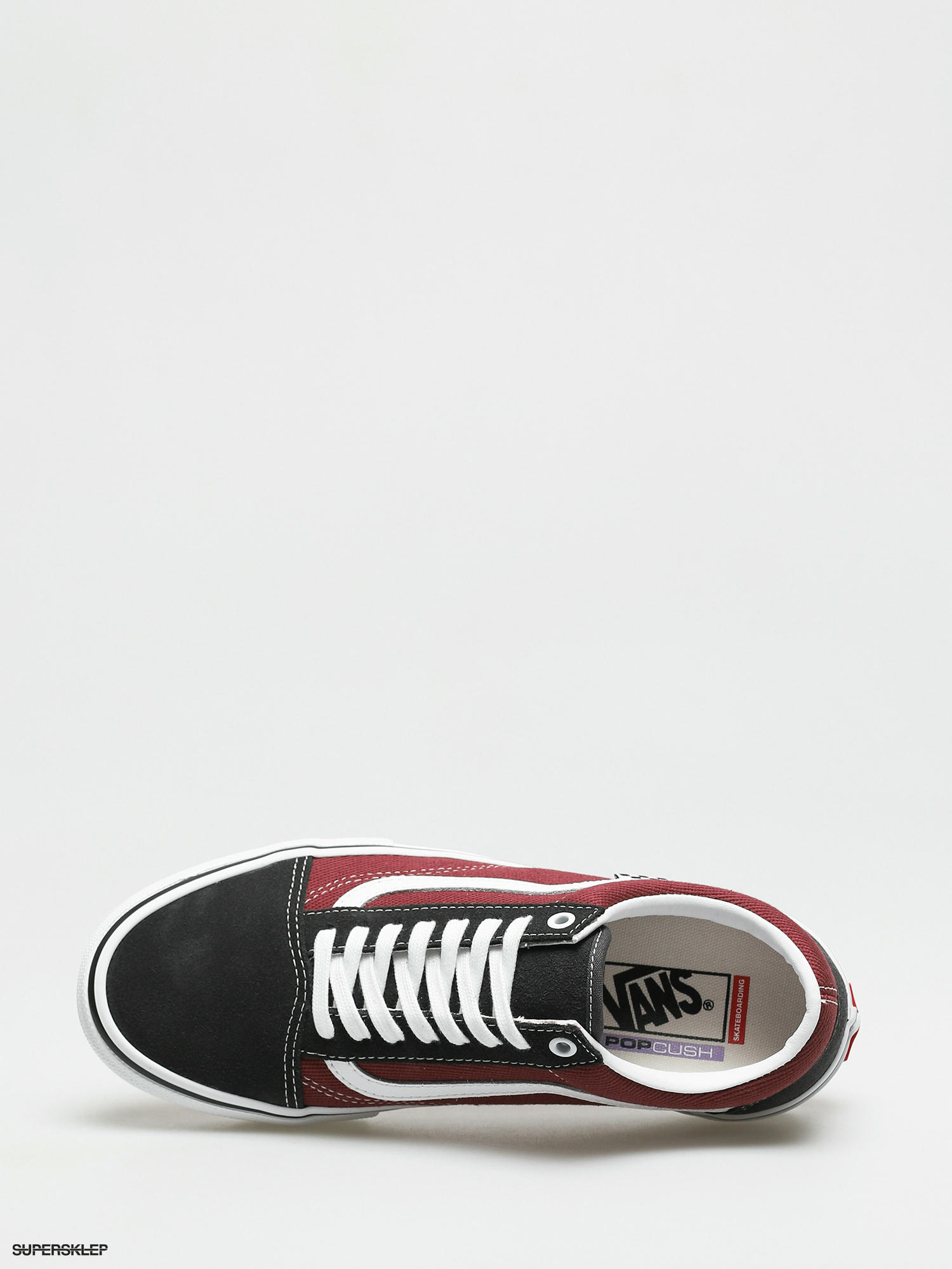 Boty Vans Skate Old Skool (asphalt/pomegranate)