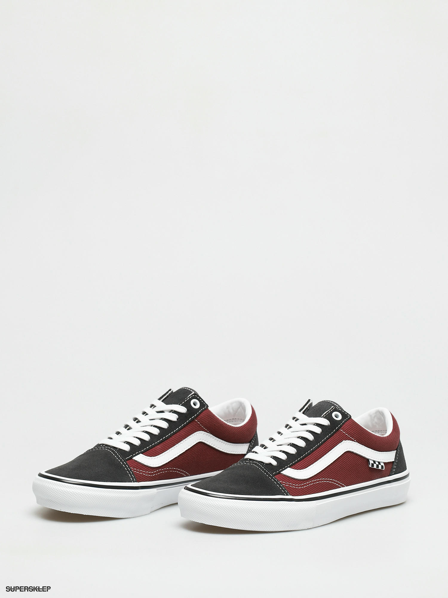 Boty Vans Skate Old Skool (asphalt/pomegranate)