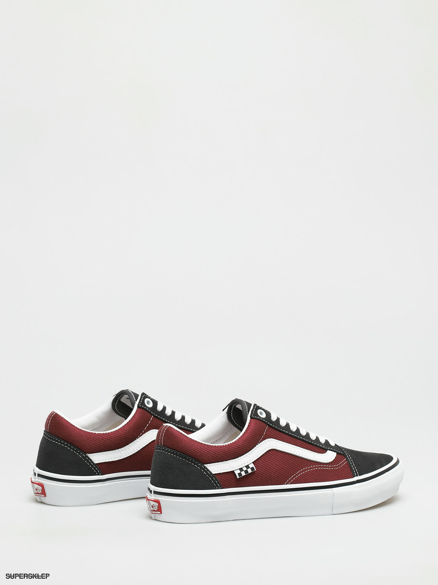 Boty Vans Skate Old Skool (asphalt/pomegranate)