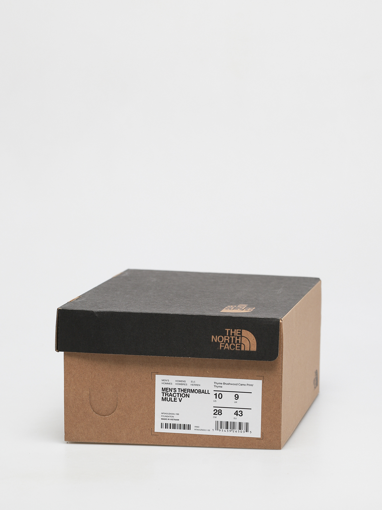 Boty The North Face Thermoball Traction Mule V (thymbrushwdcamoprint/thym)